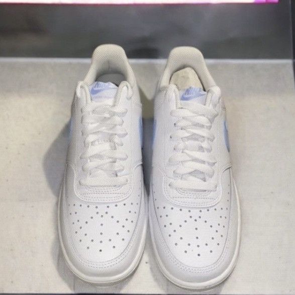 Designer × Nike Nike WMNS COURT VISION LOW 'WHITE ROYAL TINT' Size US 8.5 / IT 38.5 - 7 Thumbnail