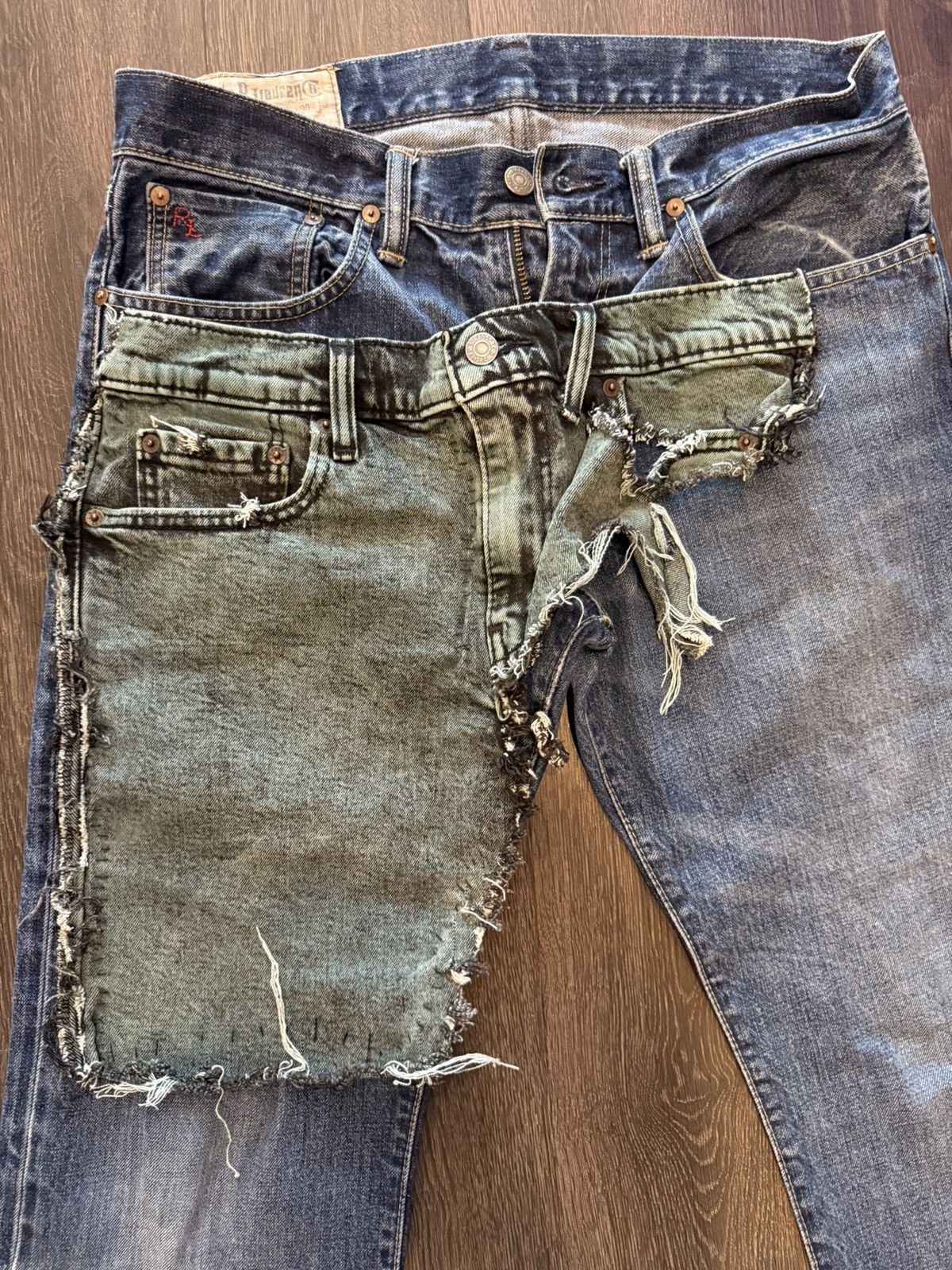 Polo Ralph Lauren Polo Ralph Lauren Double Denim Jeans (PRICE NEGOTIABLE) Size US 31 - 3 Thumbnail