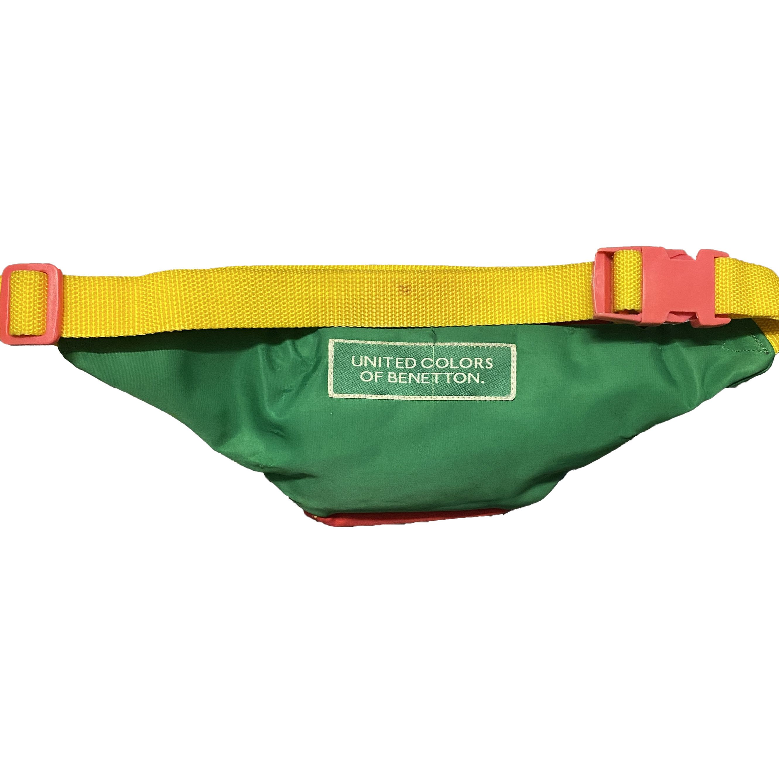 Vintage United Colors of Benetton Belt Bag Embroidered Logo