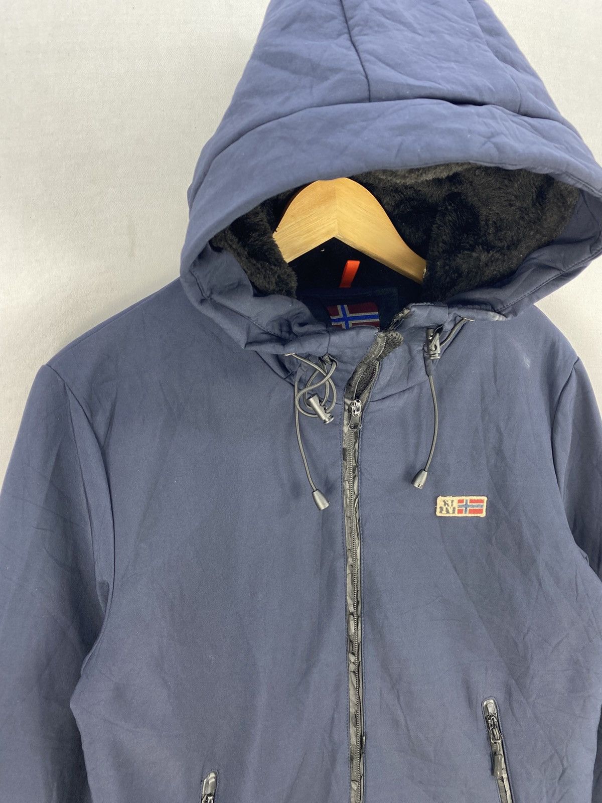 Napapijri Napapijri Gorpcore Windbreaker Fleece Lining Jacket Size US M / EU 48-50 / 2 - 2 Thumbnail