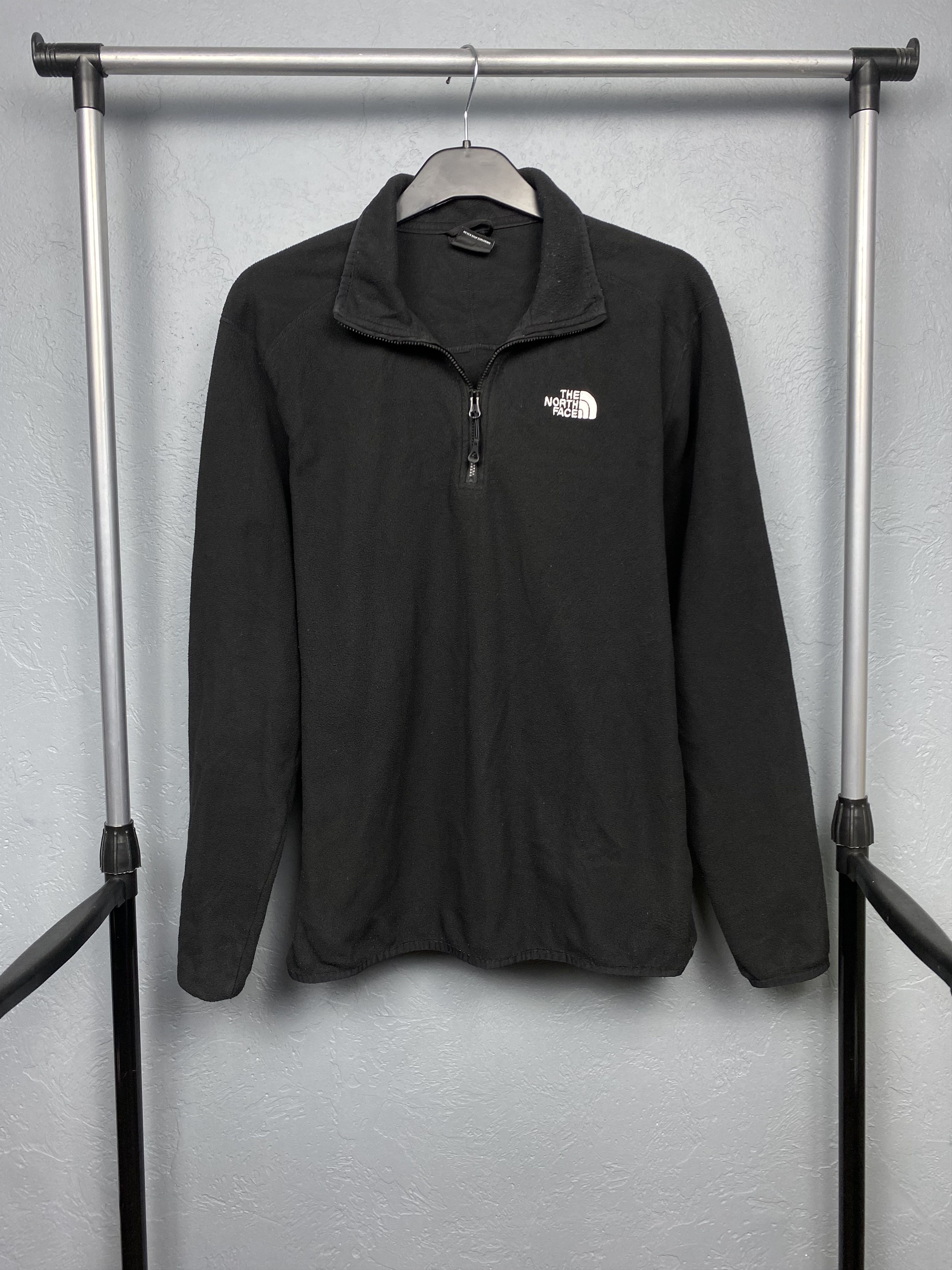 The North Face × Vintage The North Face Mens 1\4 Quarter Zip Fleece Jacket Size US M / EU 48-50 / 2 - 1 Thumbnail