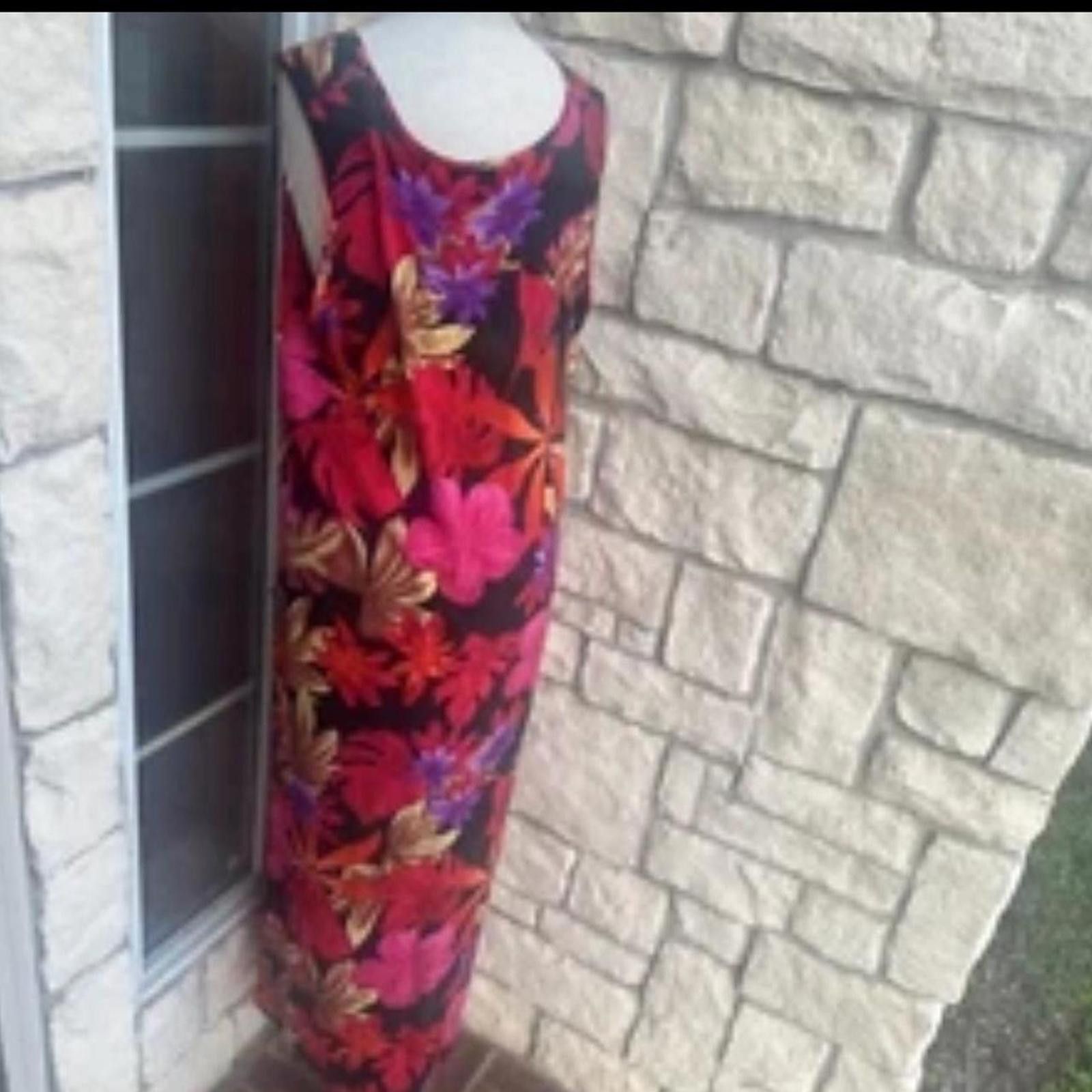 Other Liz Baker floral print maxi dress t #floraldress Size XL / US 12-14 / IT 48-50 - 3 Thumbnail