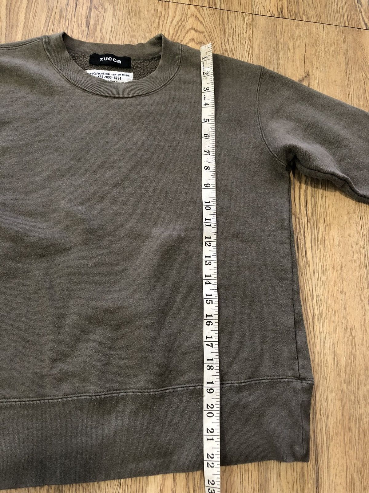 CABANE de ZUCCa × Issey Miyake × Zucca Zucca Issey Miyake military style crewneck Size US M / EU 48-50 / 2 - 6 Thumbnail