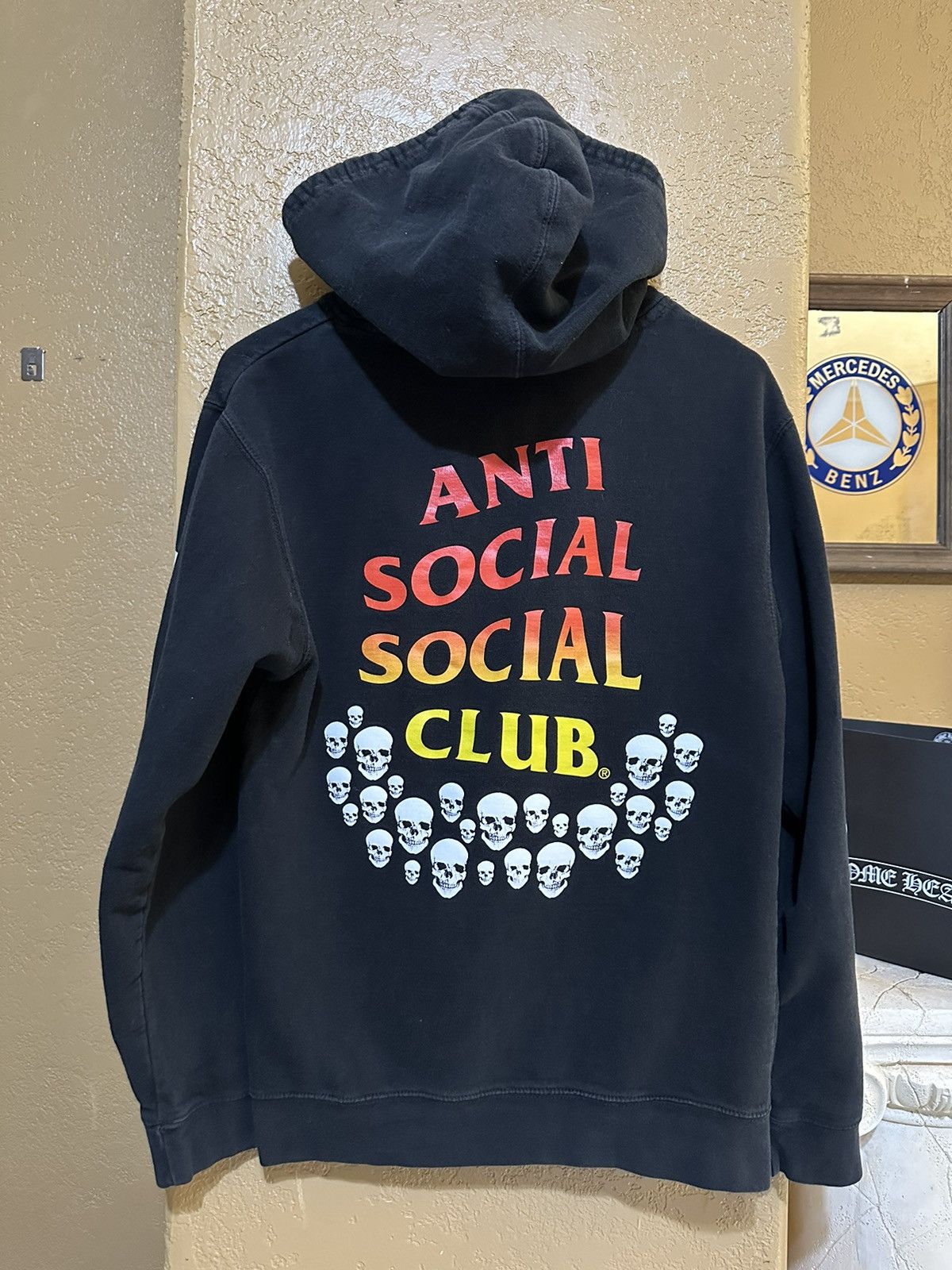 Anti Social Social Club Rare Anti Social Social Club ASSC Tanner Skulls Hoodie Size US S / EU 44-46 / 1 - 1 Thumbnail