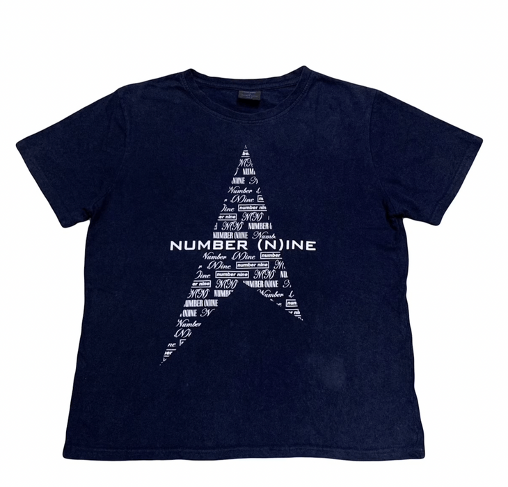 Number (N)ine NUMBER(N)INE x MARLBORO Star Logo T-shirt Navy