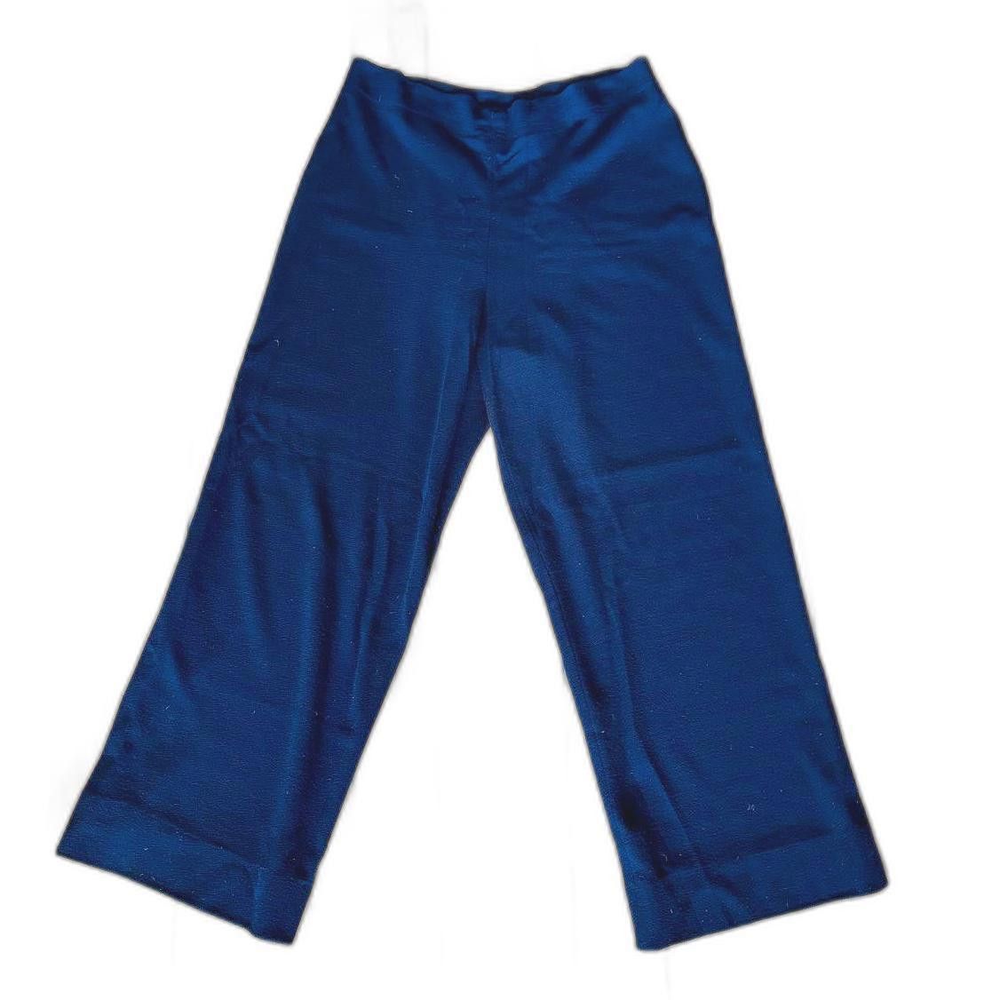 Donna Karan DONNA KARAN Dress Pants Size 14 Women's Navy Size 36" / US 14 / IT 50 - 1 Thumbnail