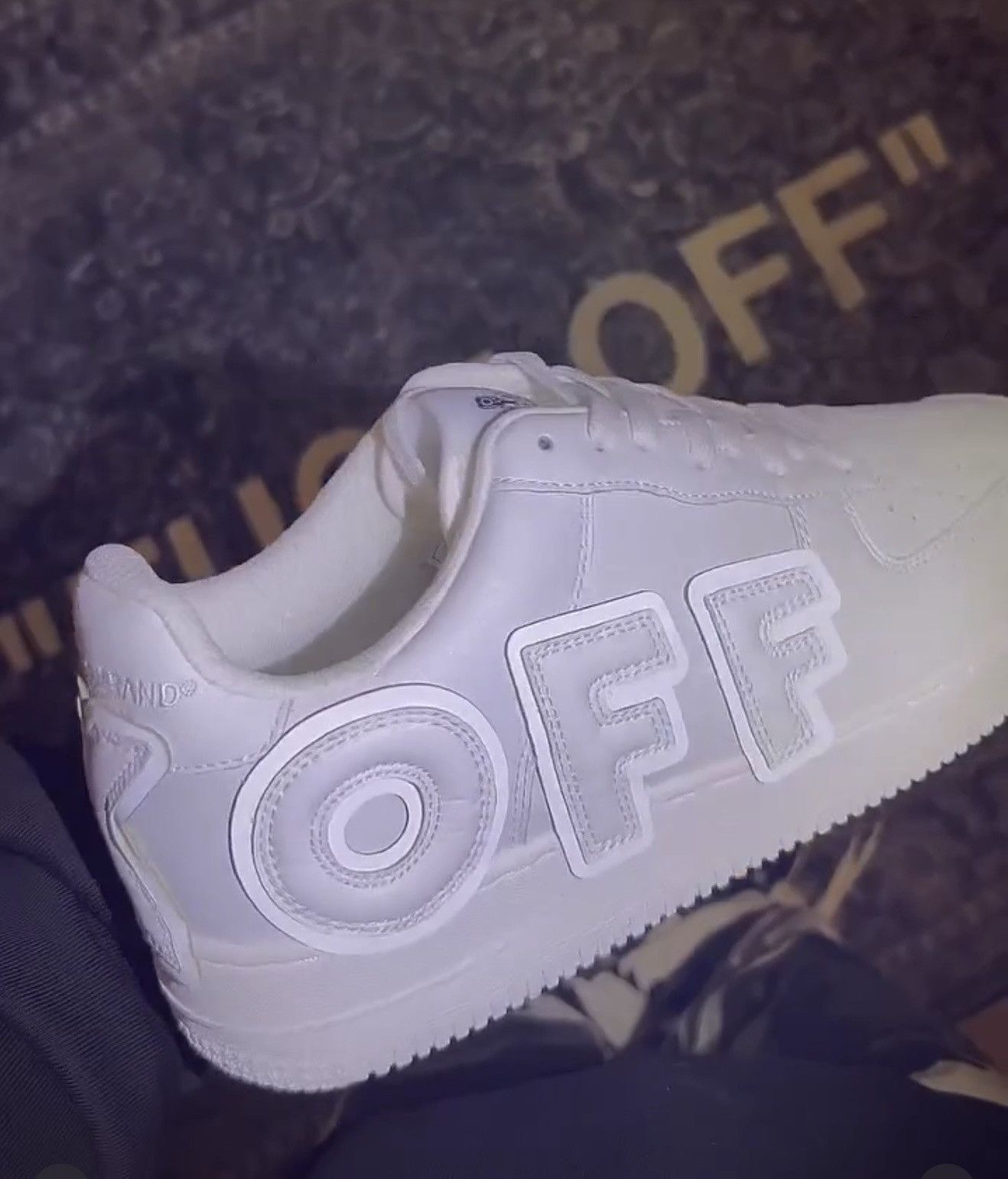 Designer 🖕🏻 FYB Fuck Your Brand FUCK OFF Custom AF1 CPFM Low Size 12 🖕🏻 Size US 12 / EU 45 - 14 Thumbnail
