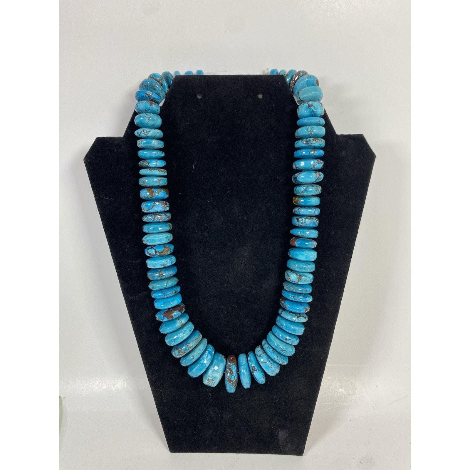 Other Vintage Native American Navajo Turquoise Necklace Size ONE SIZE - 1 Thumbnail