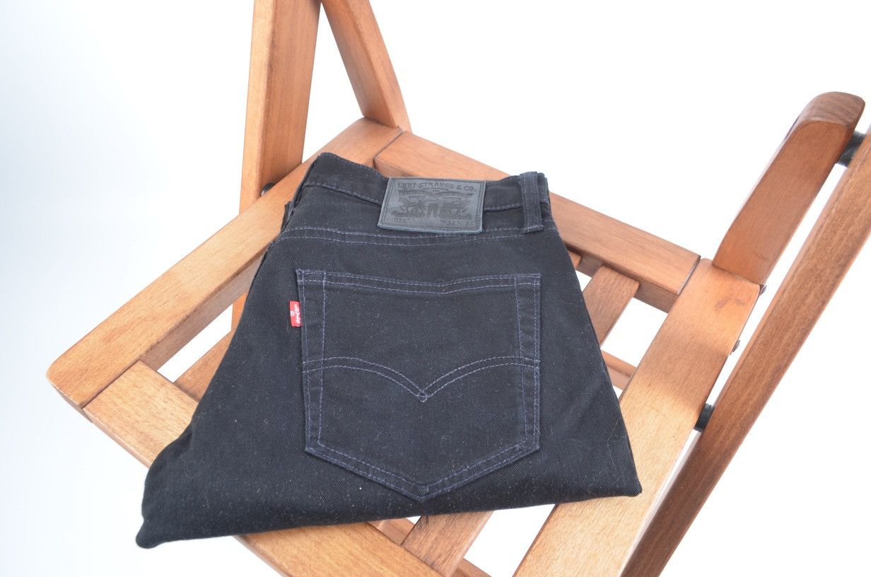 Levi's Mens Levis 511 Jeans Denim Slim Black Size 32 Size US 32 / EU 48 - 1 Thumbnail