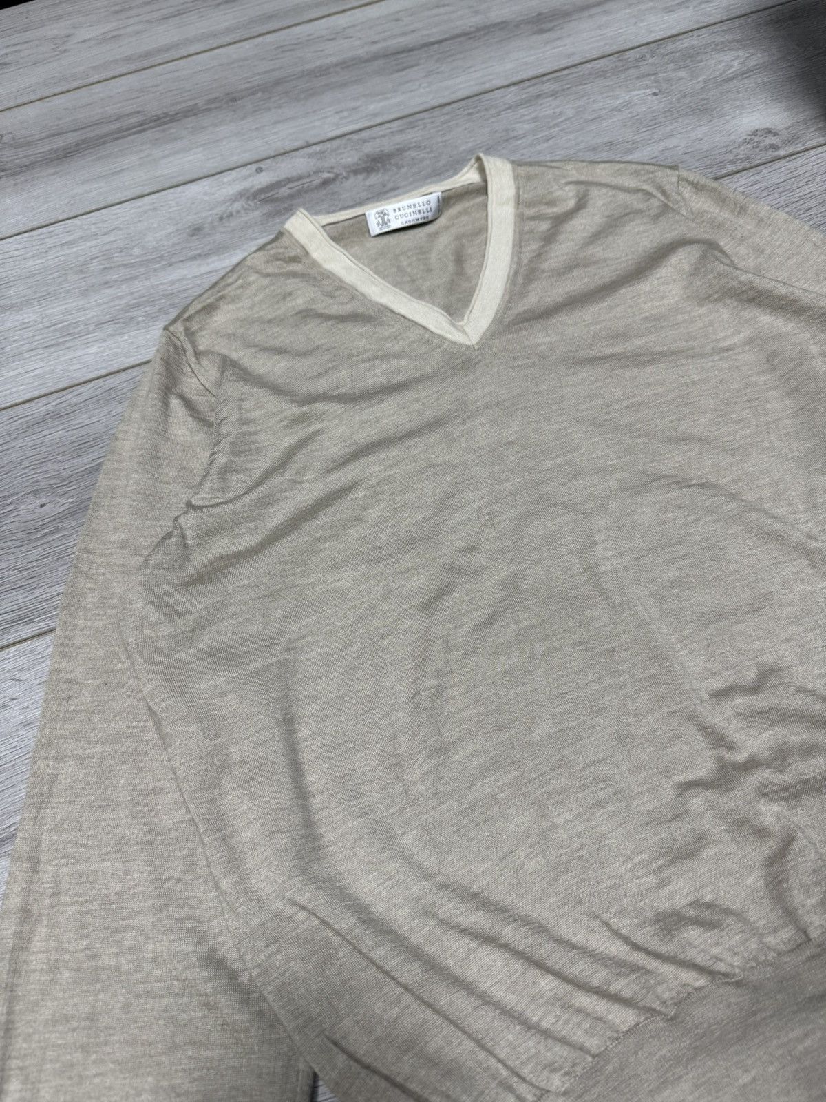 Brunello Cucinelli Brunello Cucinelli cashmere silk sweater jumper Size US L / EU 52-54 / 3 - 7 Thumbnail