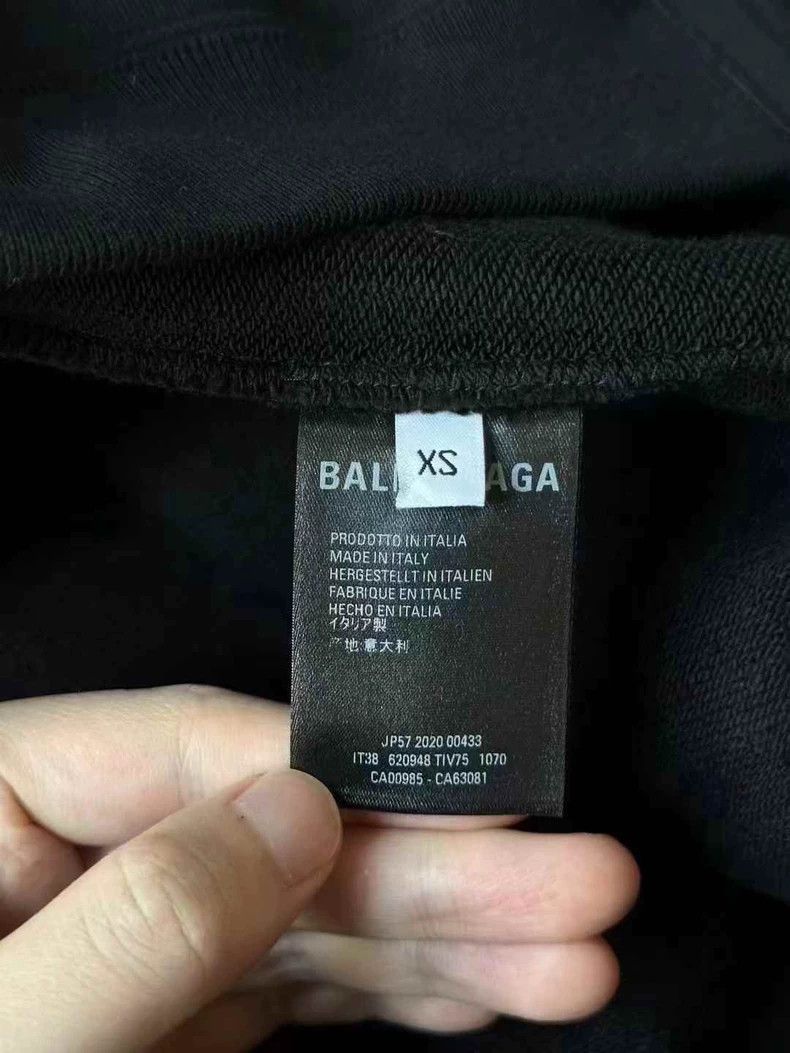 Balenciaga Balenciaga Black crew zip-up hooded jacket 2502-Nextarrow Size US XS / EU 42 / 0 - 4 Thumbnail