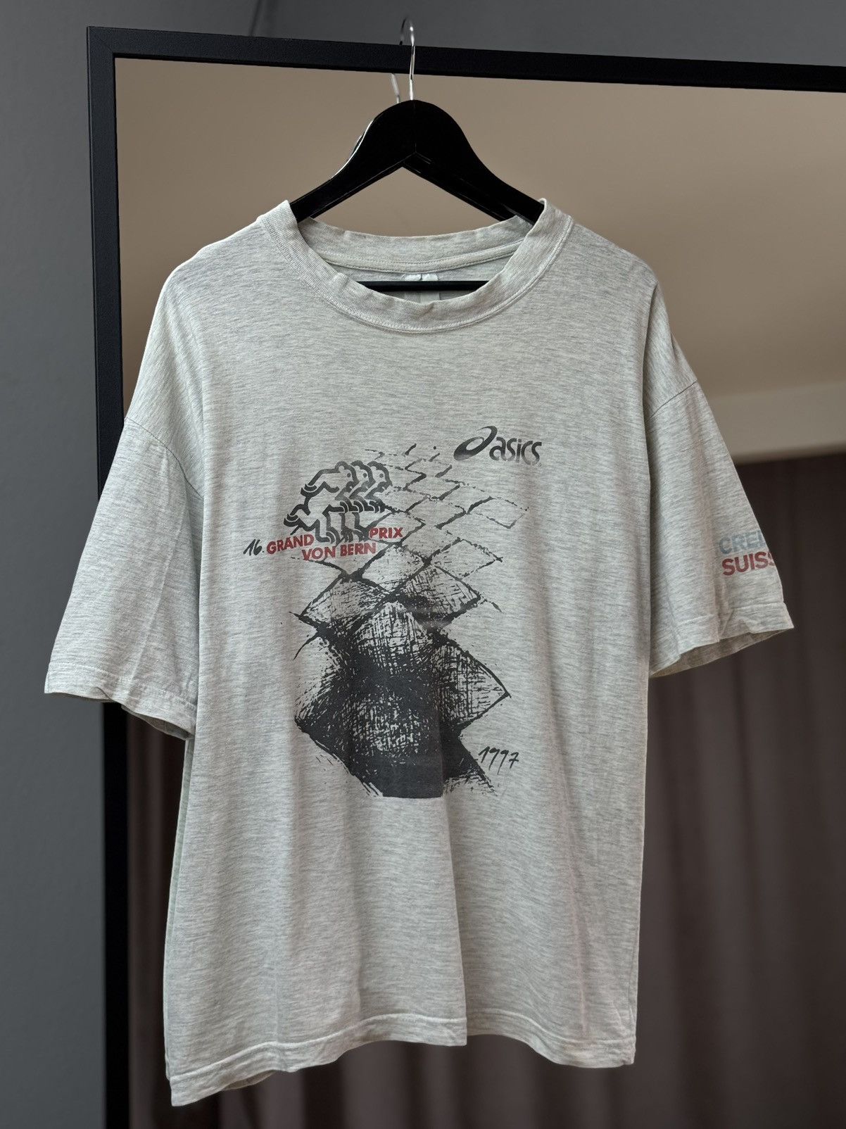 Asics Vintage Asics Grand Prix Von Bern 1997 T-shirt Size US L / EU 52-54 / 3 - 1 Thumbnail