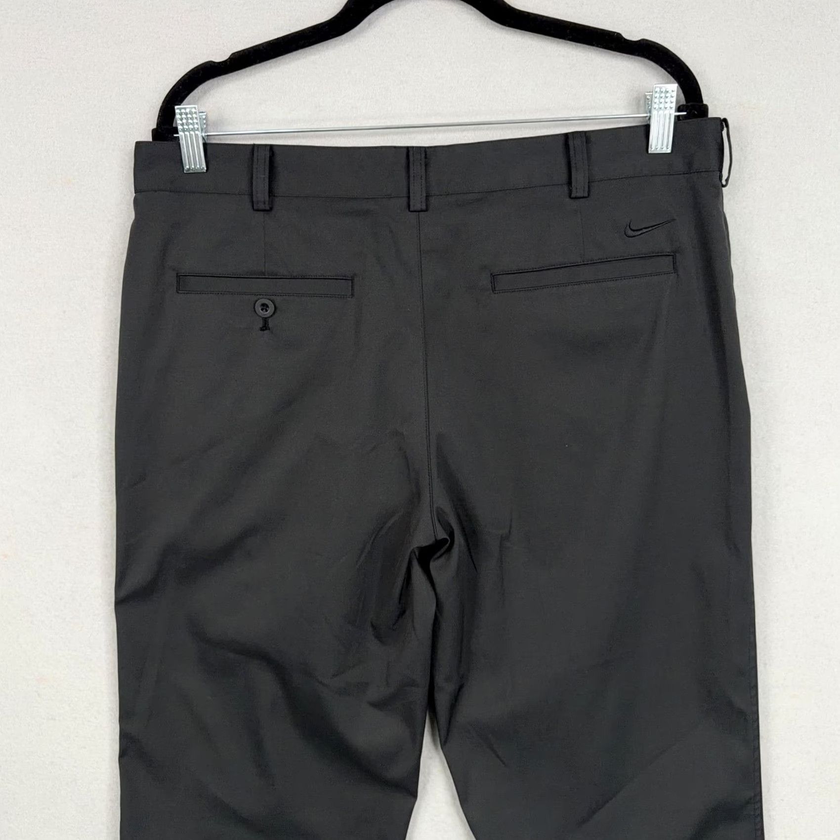 Nike Nike Golf Pants Mens 34x34 Dri-FIT Grey Stretch Polyester Spandex Casual Chino On-Course Wear Mens Size US 34 / EU 50 - 7 Thumbnail