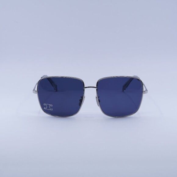 Celine Celine CL40284U 16V Sunglasses Palladium Square Frame Size ONE SIZE - 3 Thumbnail