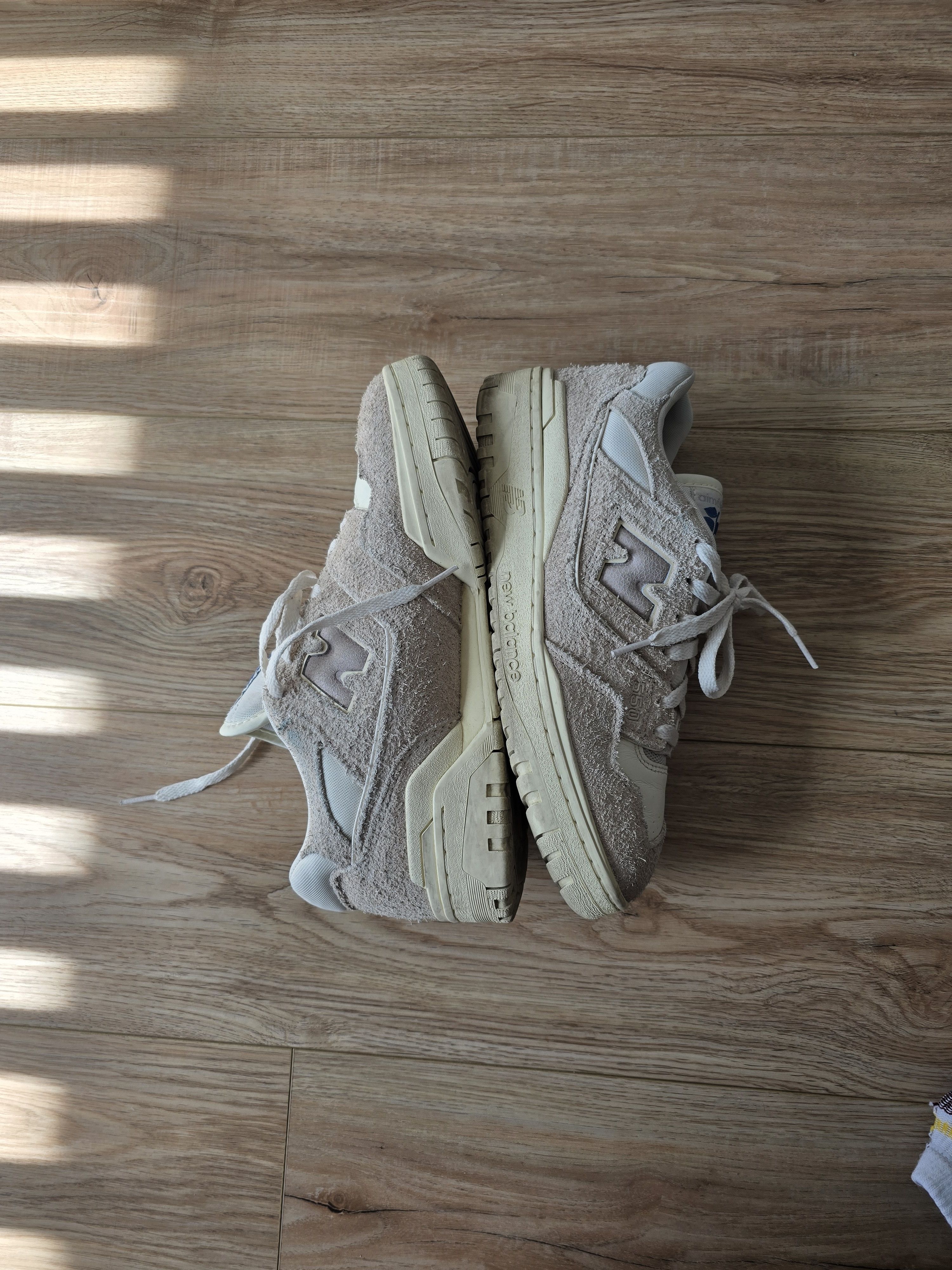 Aime Leon Dore × New Balance Aime Leon Dore New Balance 550 Grey Suede Size US 9 / EU 42 - 2 Thumbnail