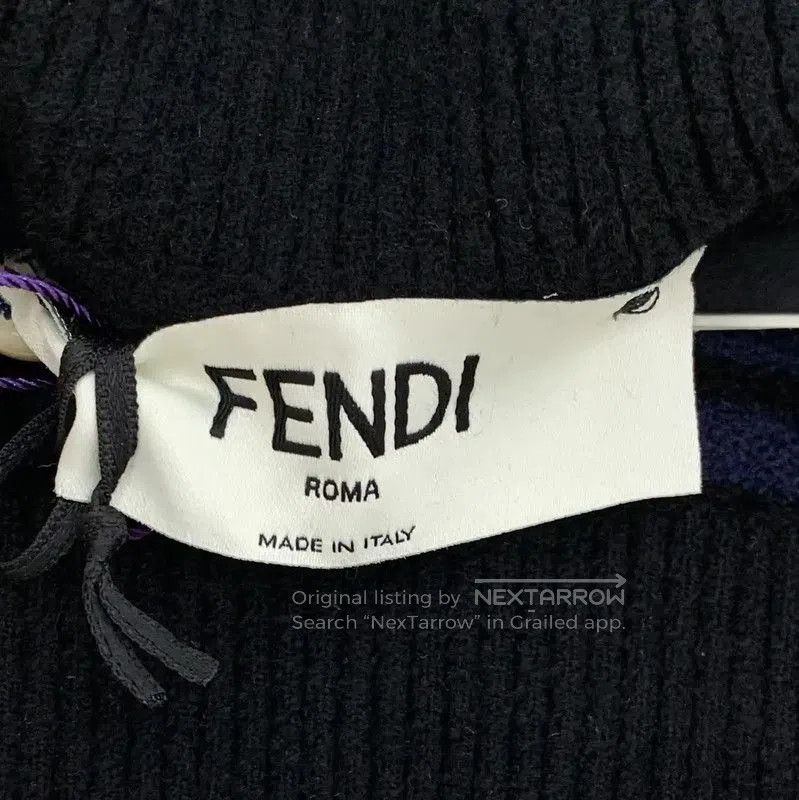 Fendi Fendi Black Knitted Women's Sweater . Size M / US 6-8 / IT 42-44 - 5 Thumbnail