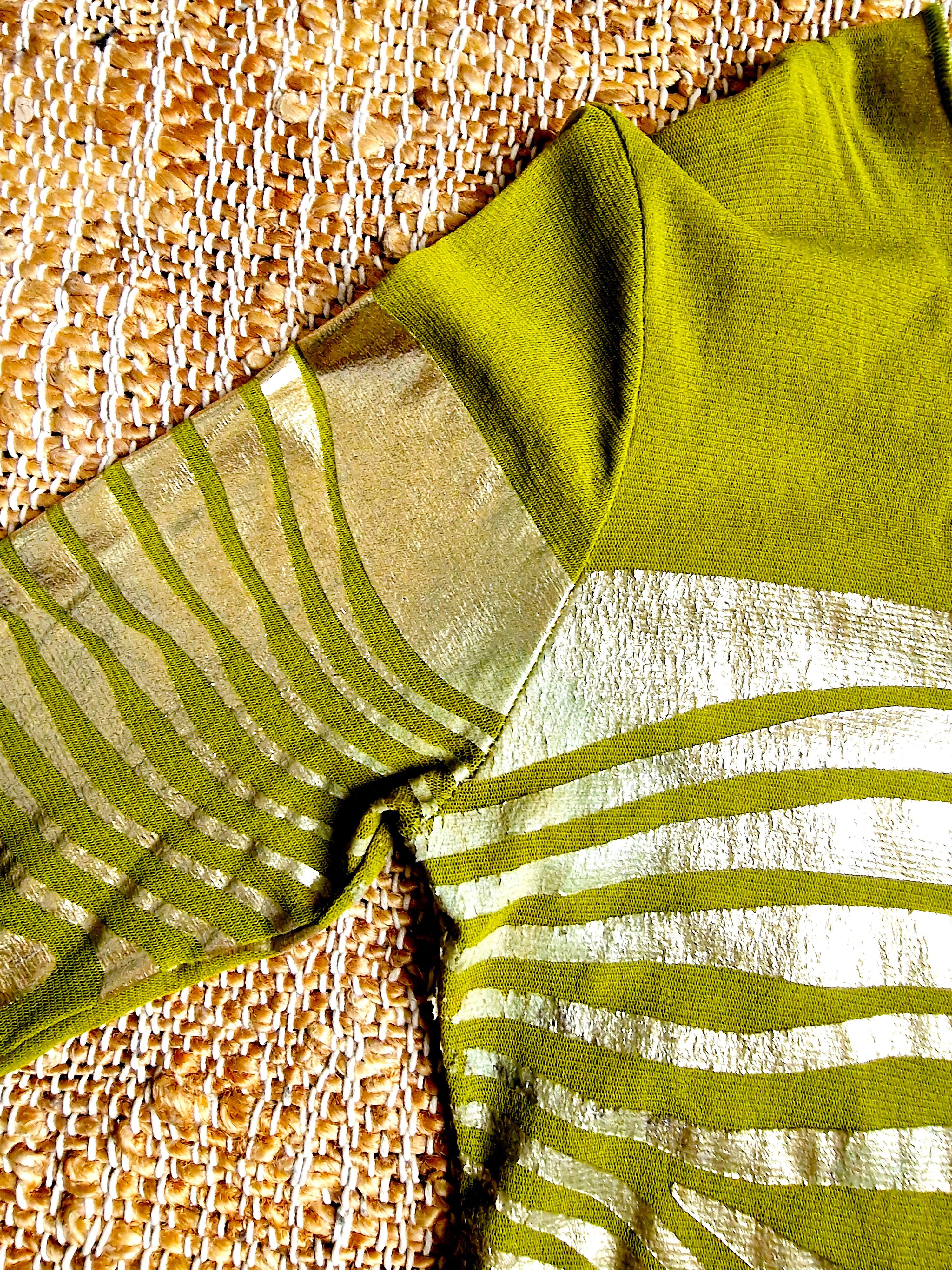 Jean Paul Gaultier Jean Paul Gaultier S/S 1996 Optical Illusion Mesh Dress Size L / US 10 / IT 46 - 11 Thumbnail