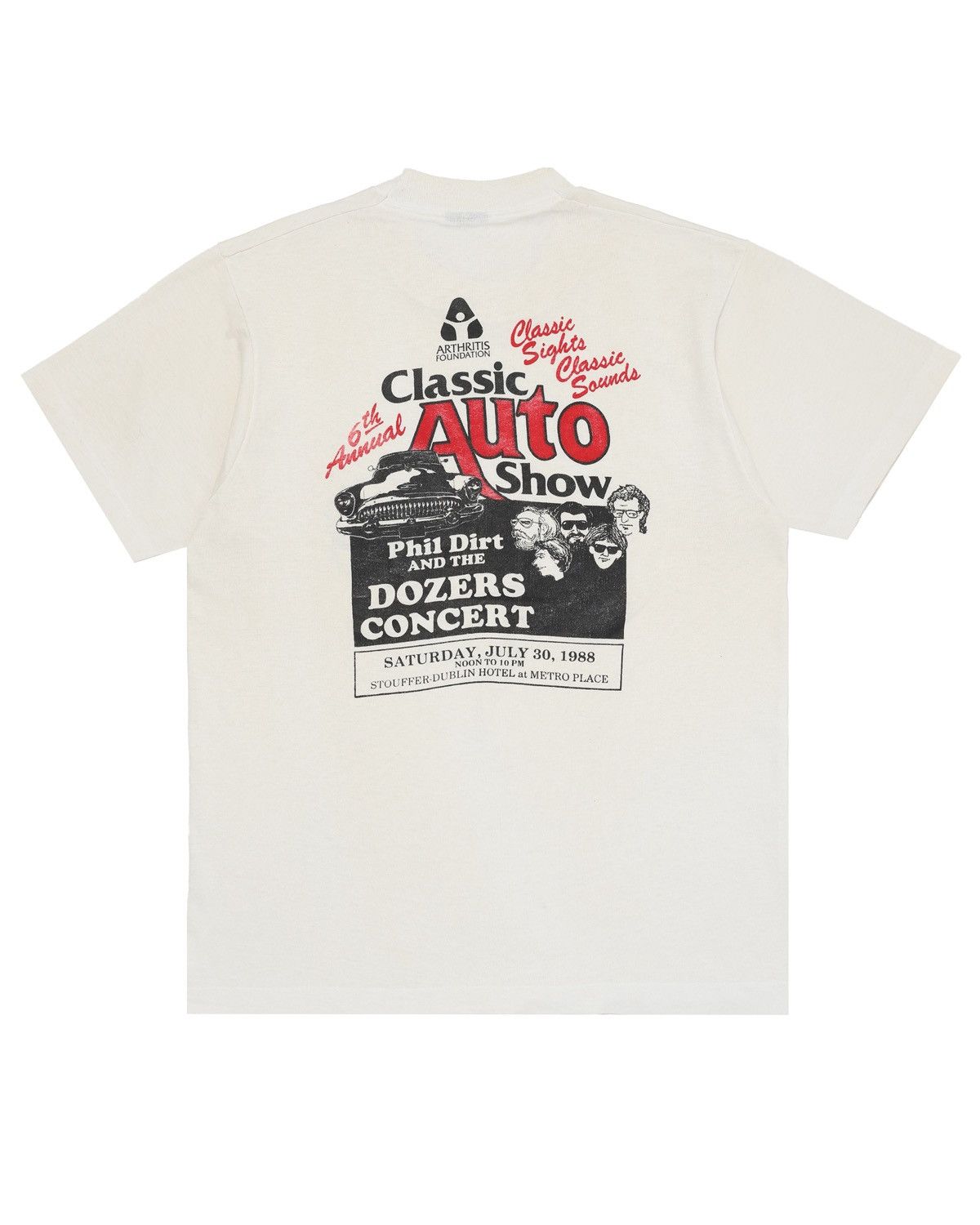 Vintage Arthritis Foundation “Classic Auto Show 1988” Single Stitch Size US M / EU 48-50 / 2 - 1 Thumbnail