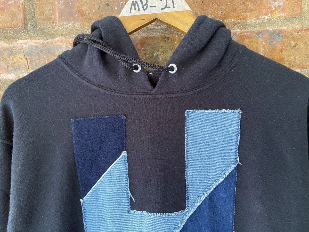 Blue Blue Japan 2000s H.R Market Blue Blue Japan Patchwork Remake hoodie Size US S / EU 44-46 / 1 - 6 Thumbnail