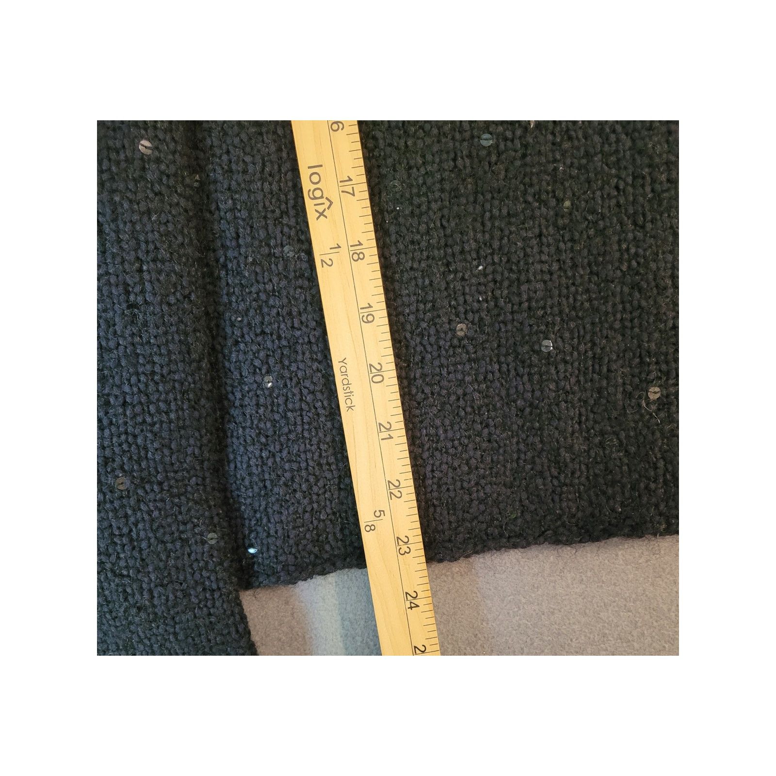 Eileen Fisher Eileen Fisher Wool Mohair Sequin Pullover Sweater – Black M Size M / US 6-8 / IT 42-44 - 6 Thumbnail