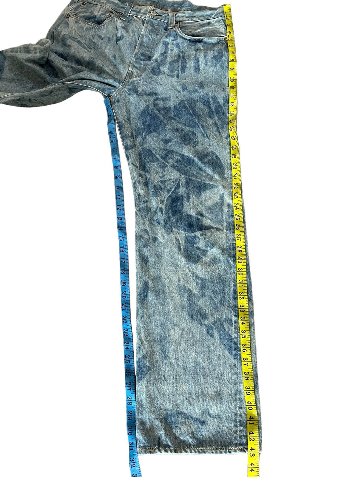 Levi's 🔥Rare🔥Levi’s 501XX Big E Redline Denim Made in Japan W36 L34 Size US 35 - 23 Thumbnail