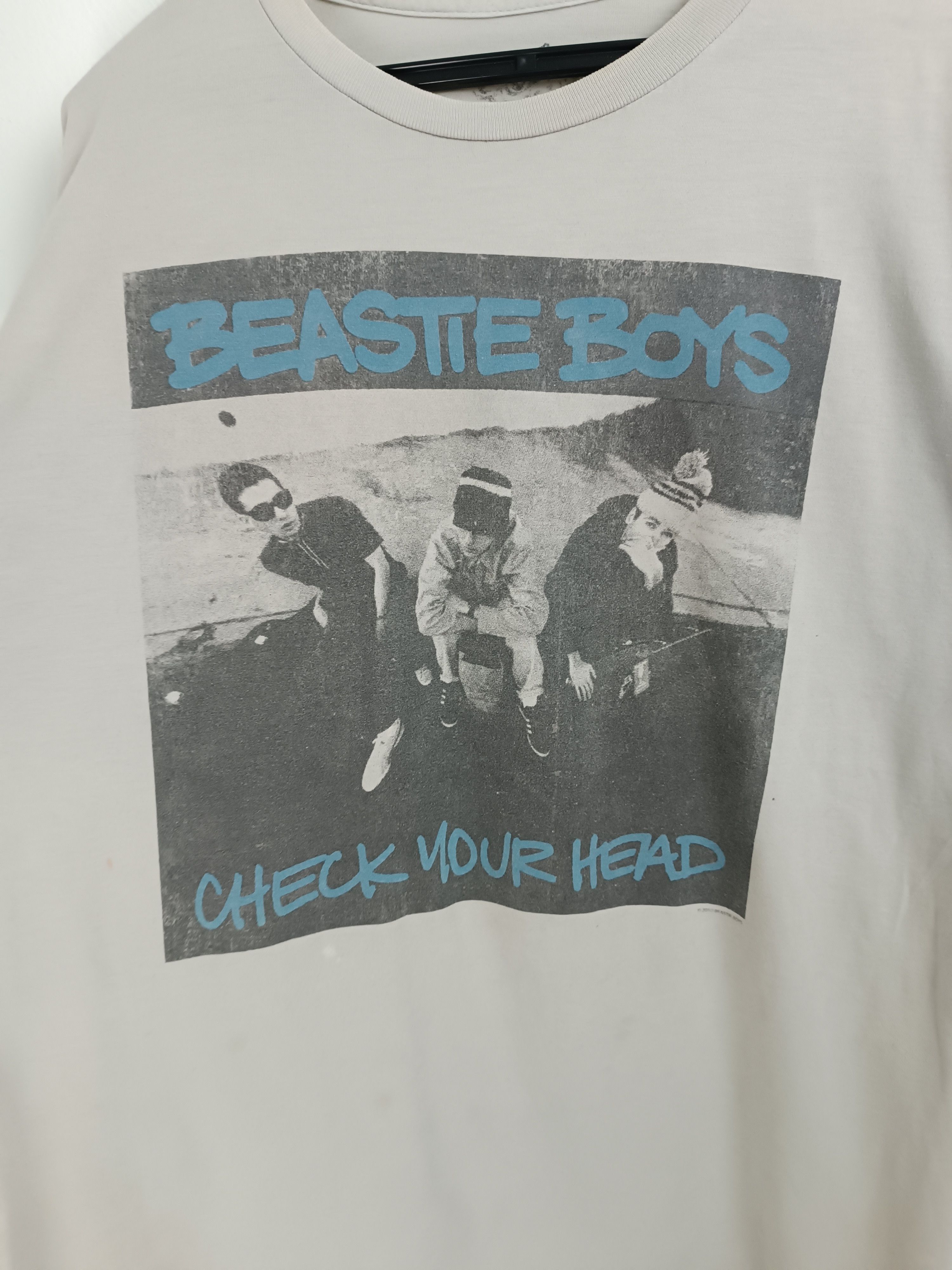 Band Tees VINTAGE 2010 BEASTIE BOYS CHECK YOUR HEAD TEE Size US L / EU 52-54 / 3 - 9 Thumbnail