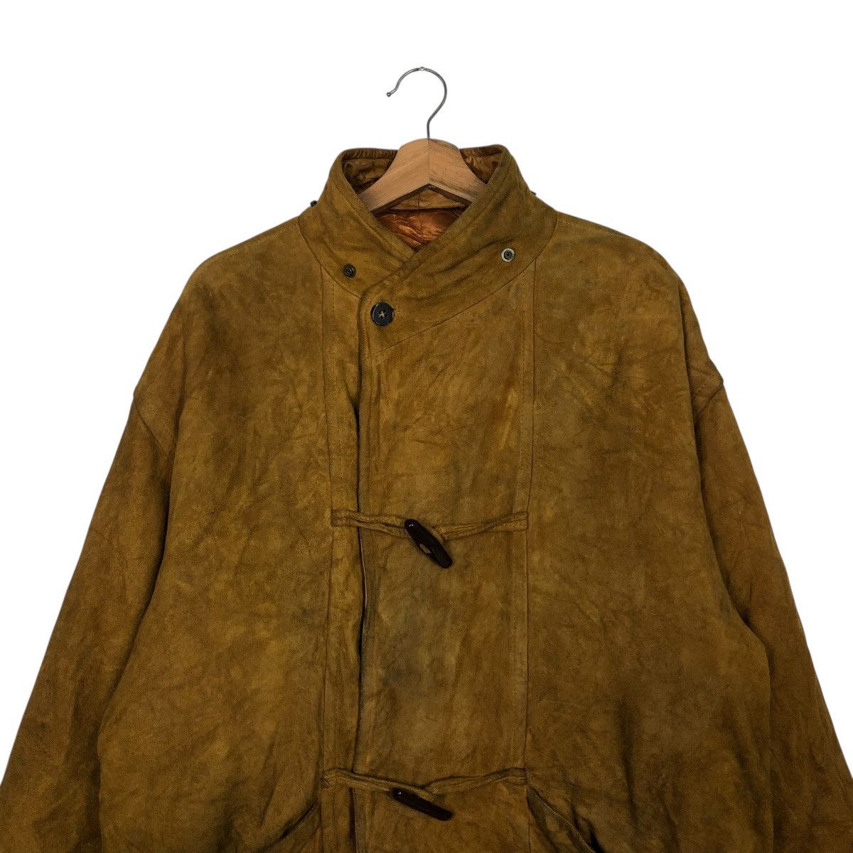 Japanese Brand 🔥VINTAGE CHORE WORK LEATHER JACKET KA UOMO KAPITAL Size US M / EU 48-50 / 2 - 5 Thumbnail