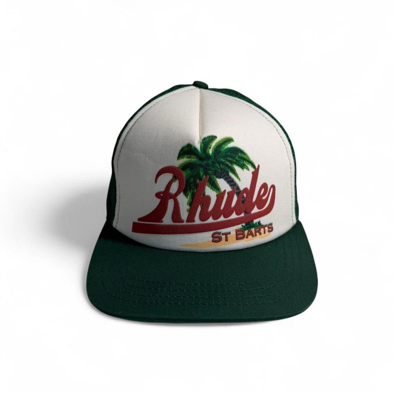 Rhude Rhude PALMS St Barts Trucker Hat Size ONE SIZE - 1 Thumbnail