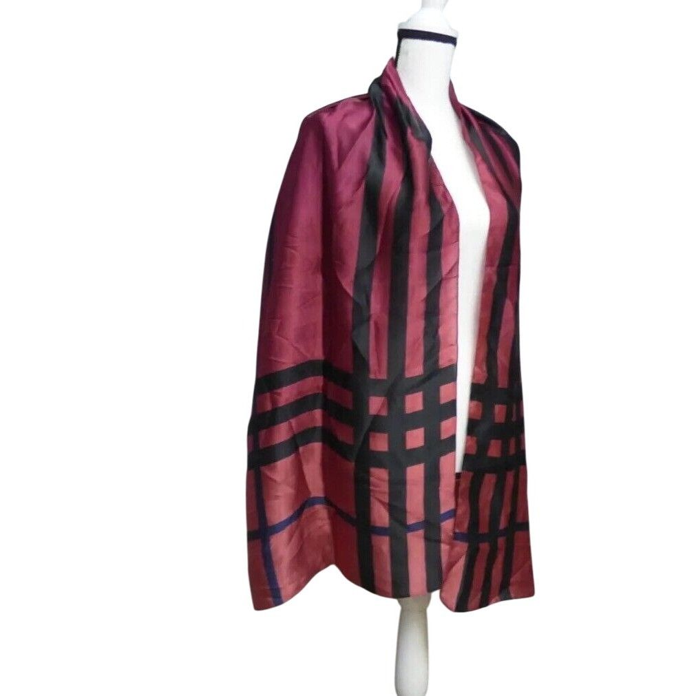 Giani Bernini Giani Bernini Ombré Plaid Oblong Scarf, OS, Red Size ONE SIZE - 5 Thumbnail