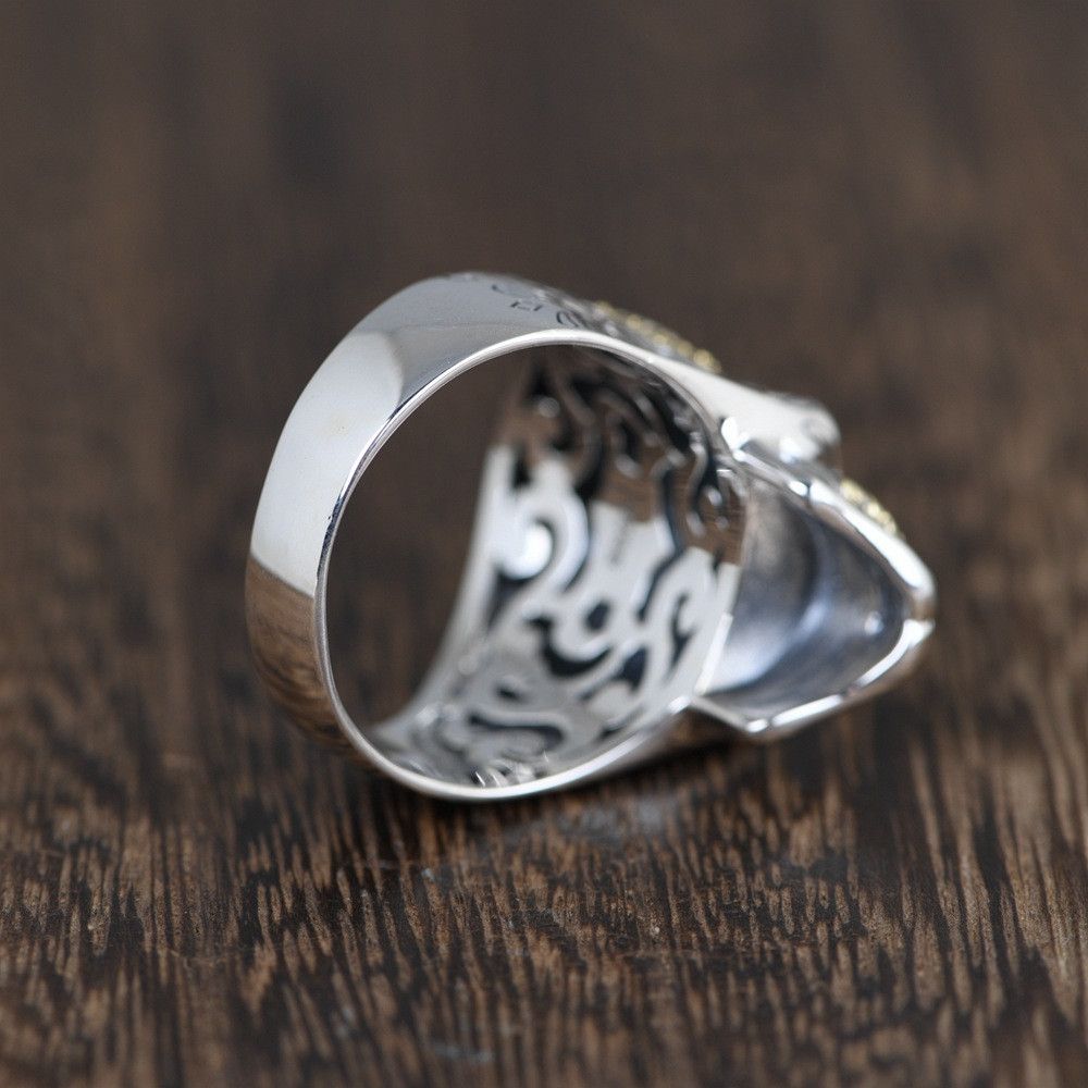 Jewelry Vibe Jewelry Rings Open Size Chrome Ring (Size 7-13) Size ONE SIZE - 4 Thumbnail