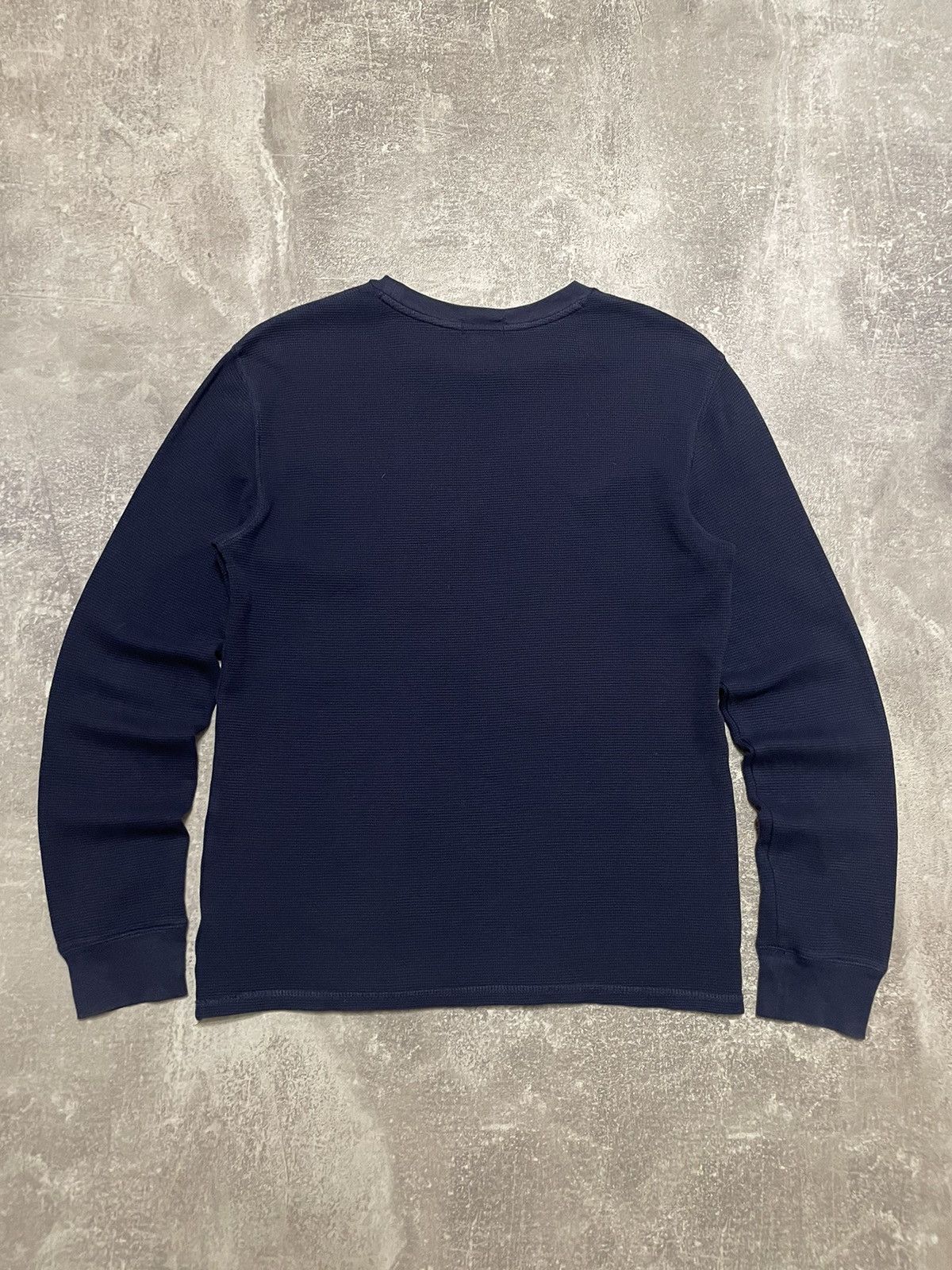 Polo Ralph Lauren Vintage Polo Ralph Lauren Waffle Crewneck Sweatshirt Size US S / EU 44-46 / 1 - 11 Thumbnail