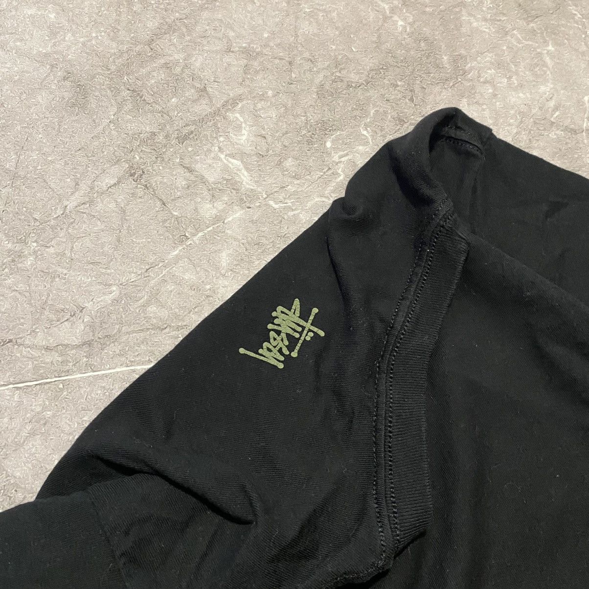 Stussy × Vintage VINTAGE STUSSY CENTER LOGO TEE STREETWEAR Size US M / EU 48-50 / 2 - 8 Thumbnail