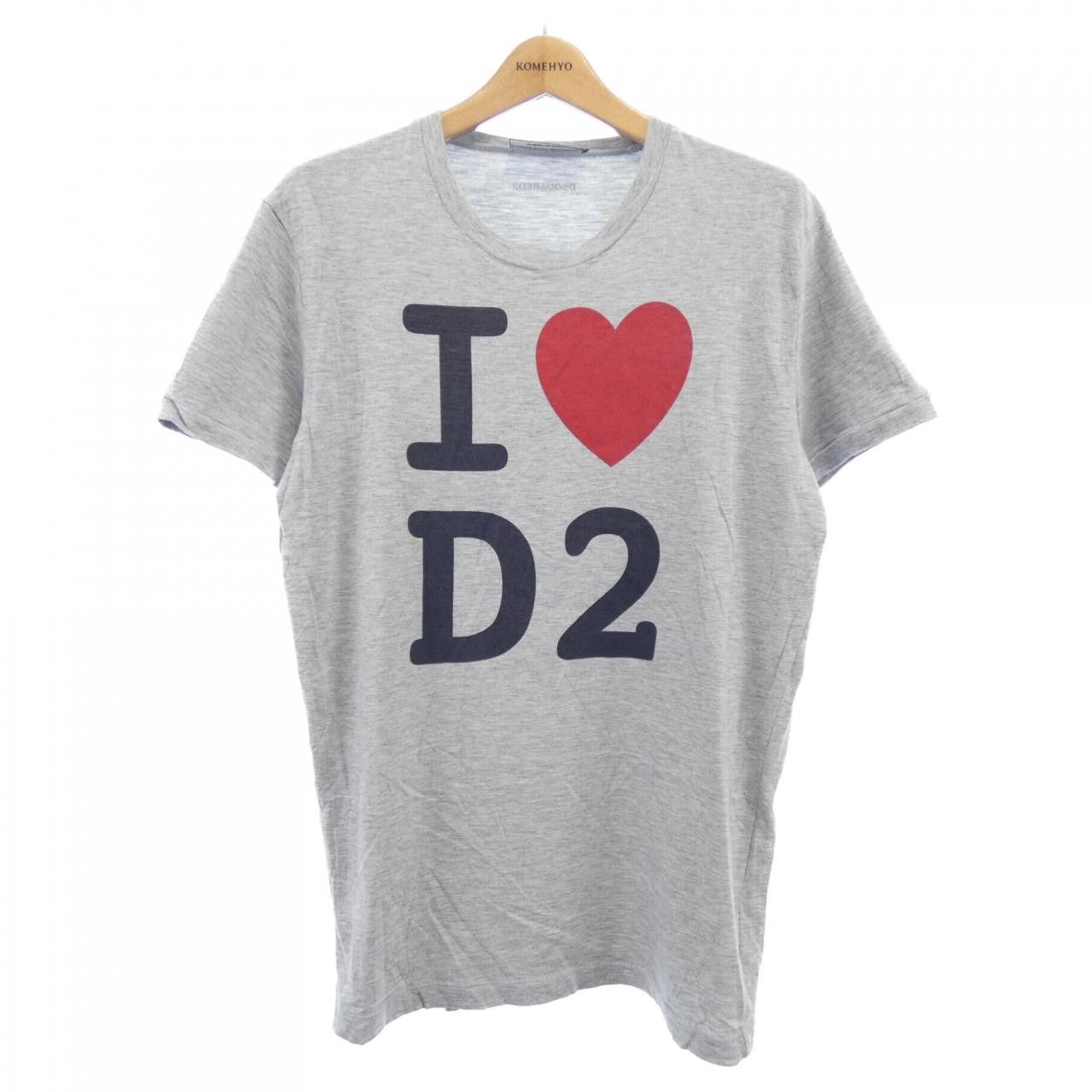 Other Other Dsquared2 T-shirt Textile T-Shirts S74GD0670 S22146 DUTY FREE for USA Size ONE SIZE - 1 Thumbnail