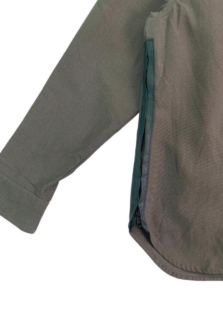 Japanese Brand SYNAPS japan military design shirts jacket cat eye button Size US L / EU 52-54 / 3 - 4 Thumbnail