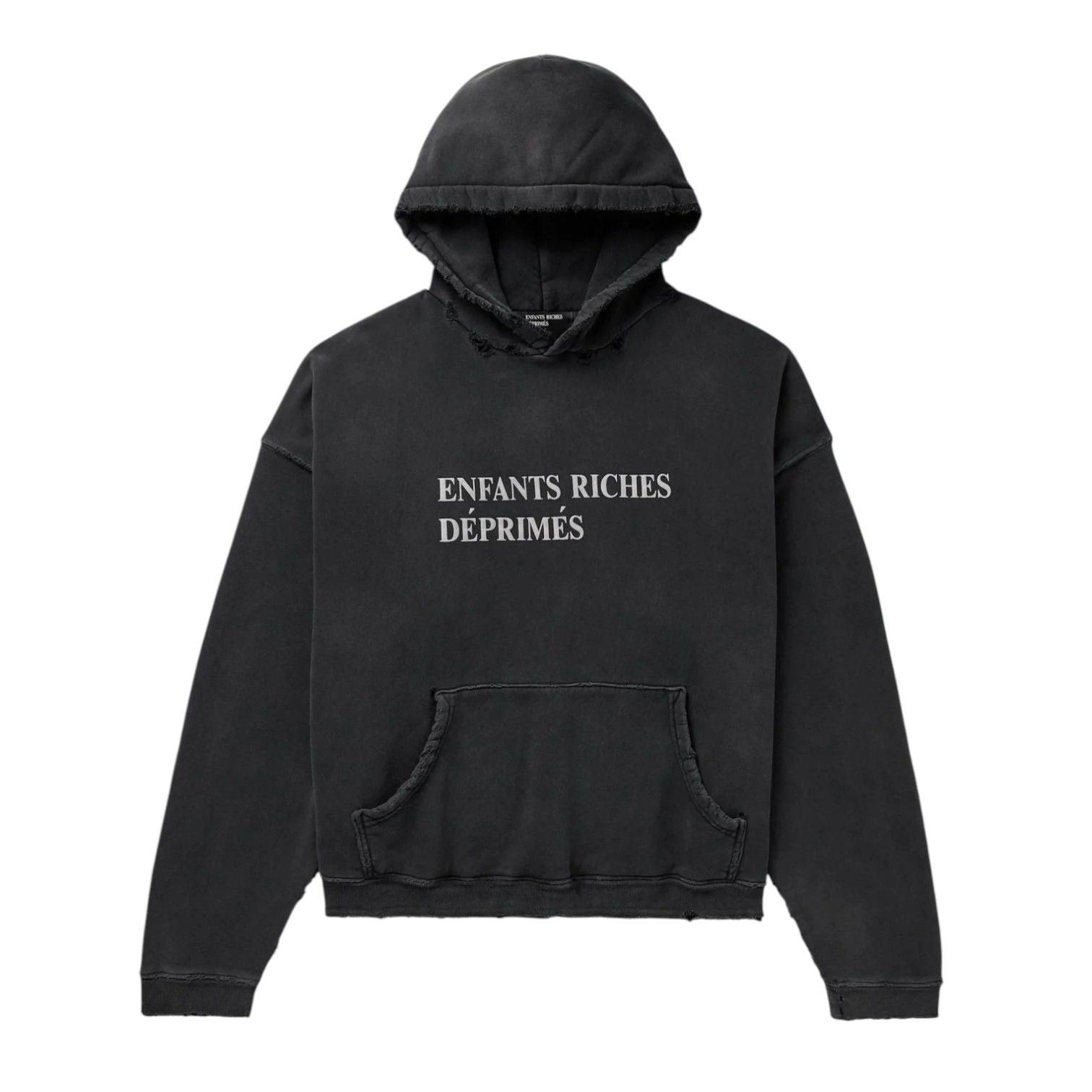 Enfants Riches Deprimes ERD DESTROYED LOGO HOODIE | Grailed