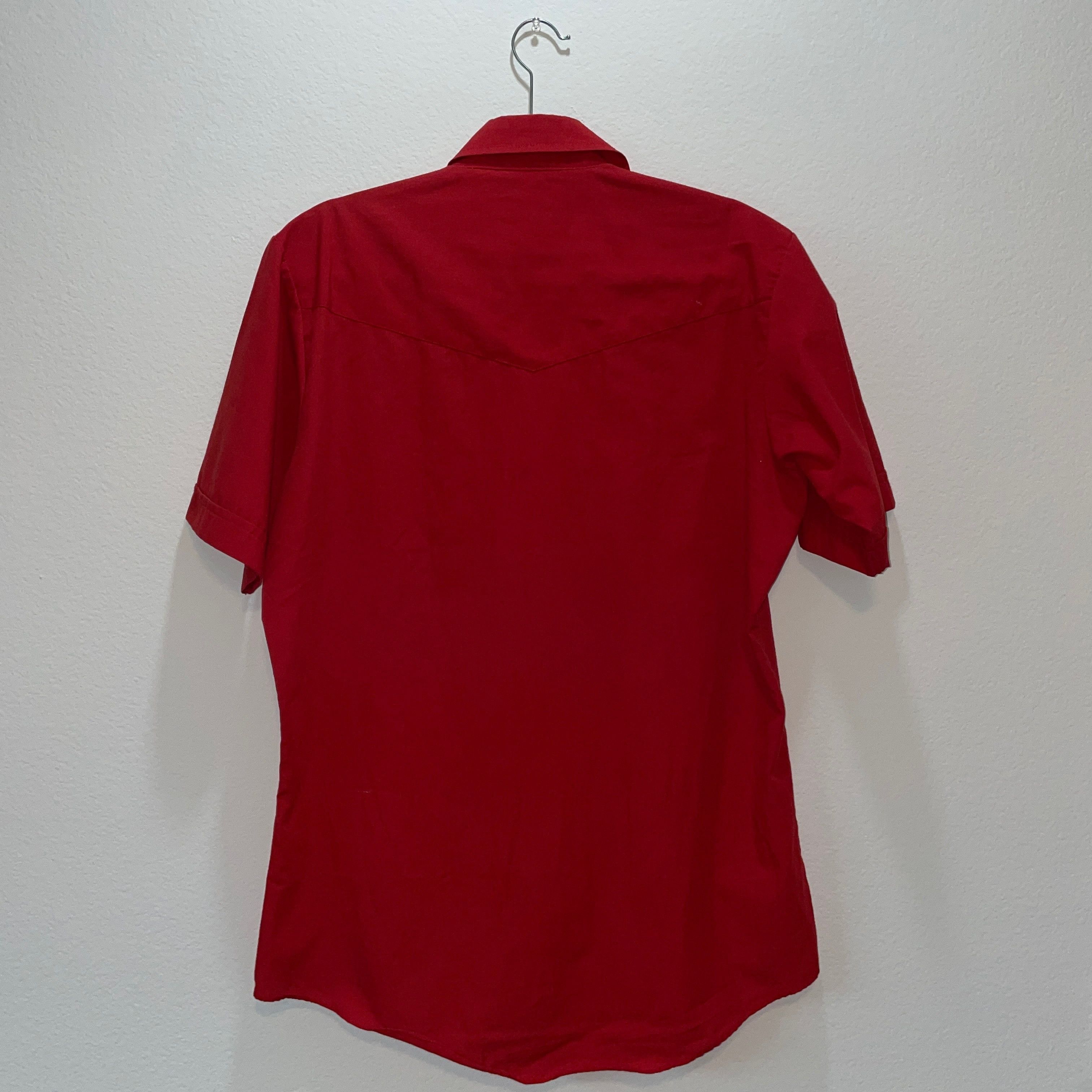 Other Ely Cattleman vibrant red button up western shirt Size US M / EU 48-50 / 2 - 5 Thumbnail