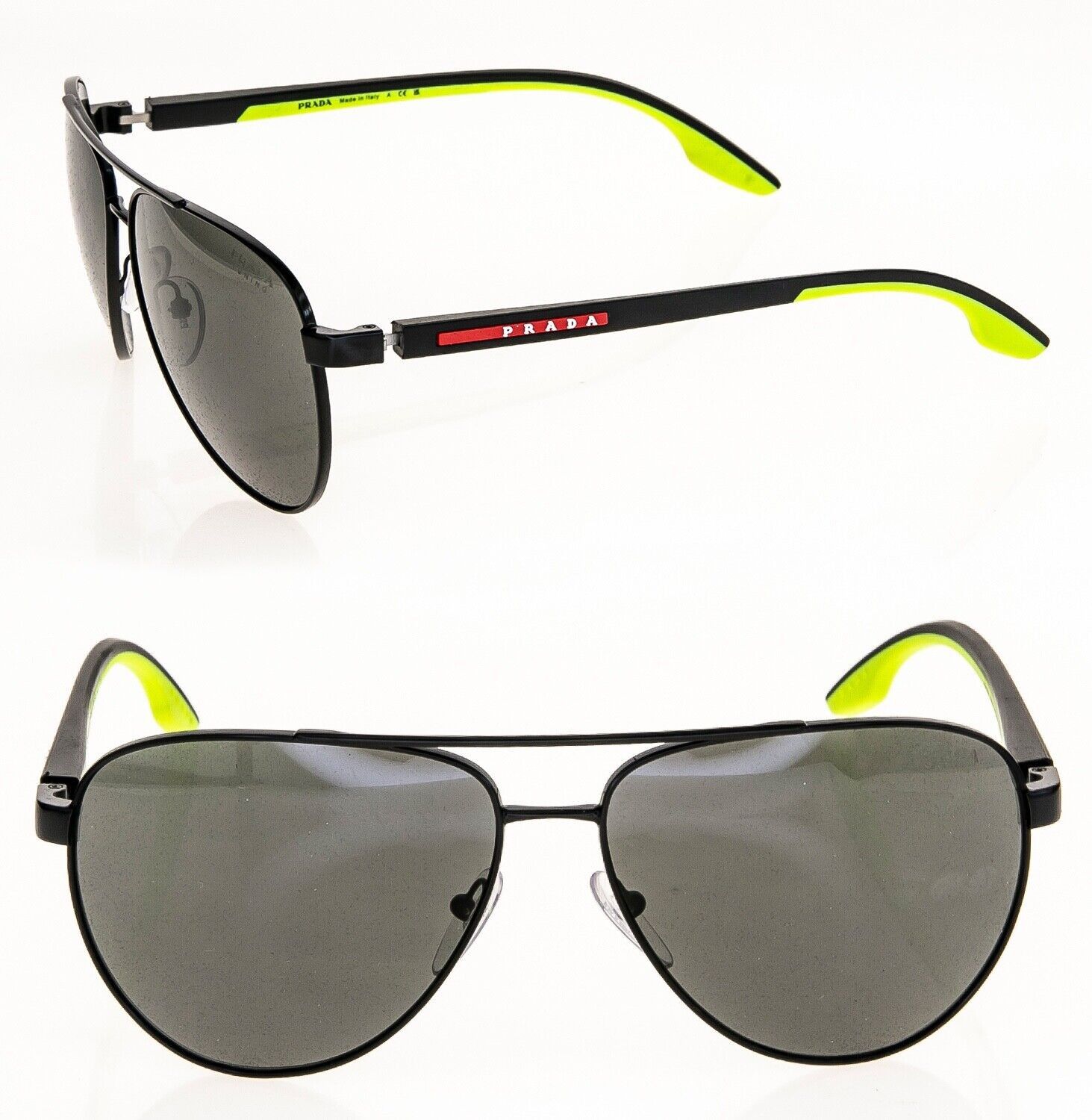 PRADA 52Y Linea Rossa Sport Black Fluo Sport PS52YS