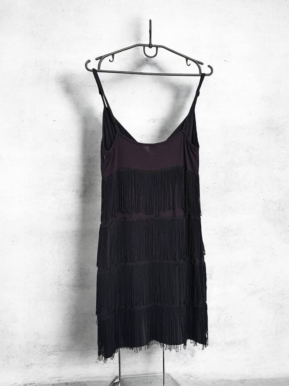 Dolce & Gabbana D&G Dolce & Gabbana Vintage Fringe Details Midi Dress Size M / US 6-8 / IT 42-44 - 3 Thumbnail