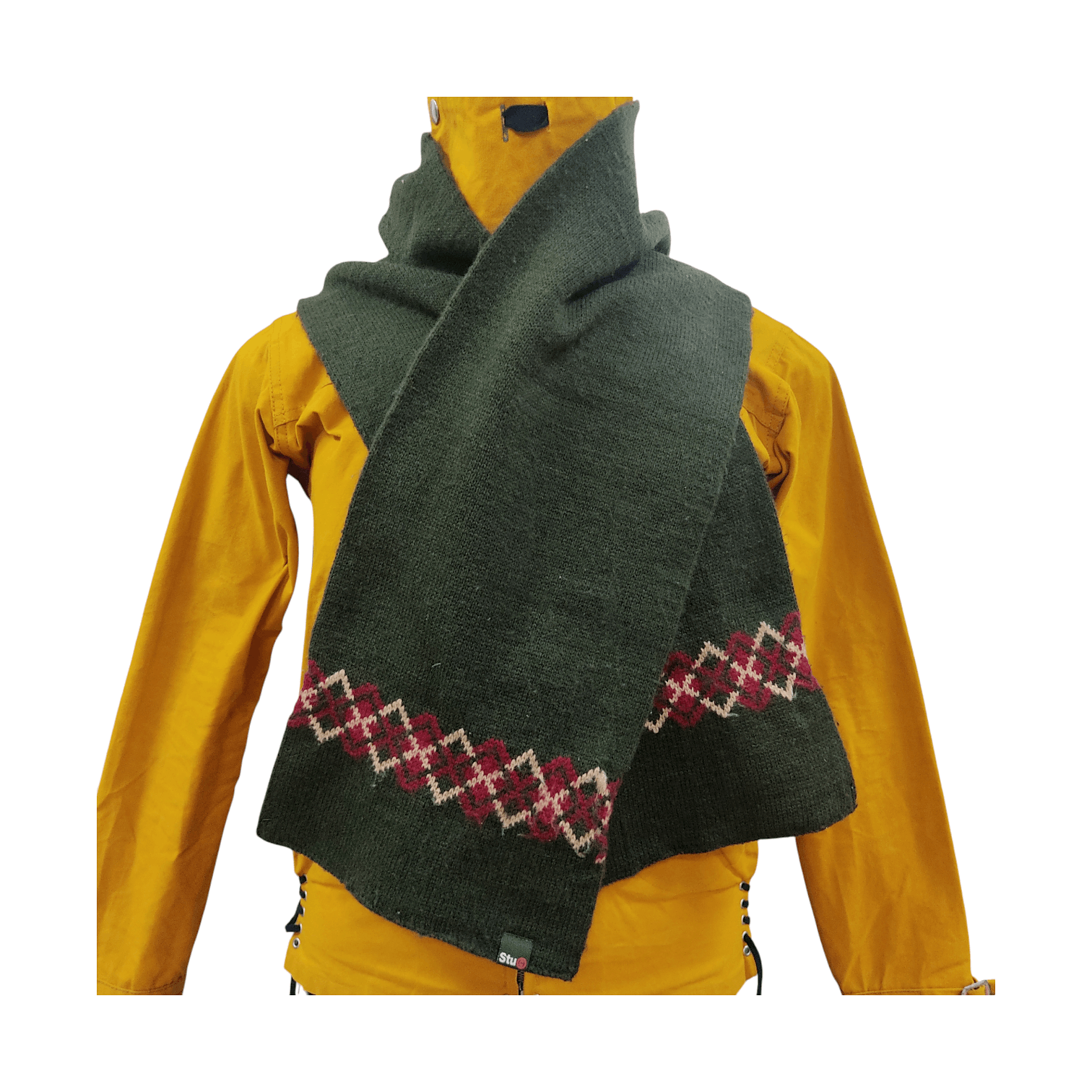 Stussy Vintage Rare 90's Stussy 'Stucci' monogram scarf | Grailed