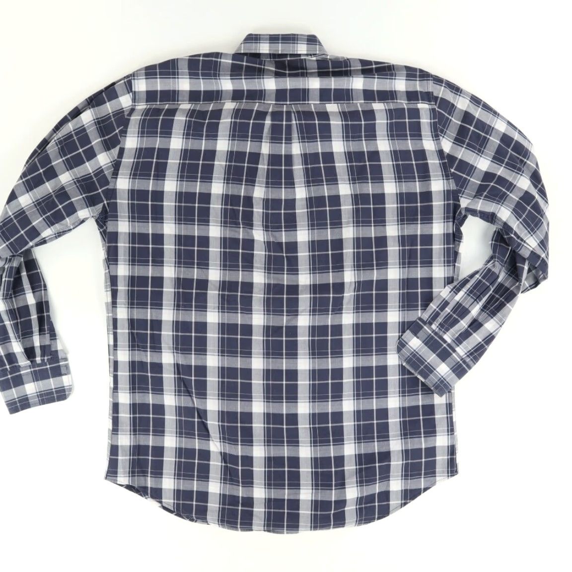 Peter Millar Peter Millar Shirt Navy Blue Plaid Long Sleeve Button Down Mens L Size US L / EU 52-54 / 3 - 4 Thumbnail