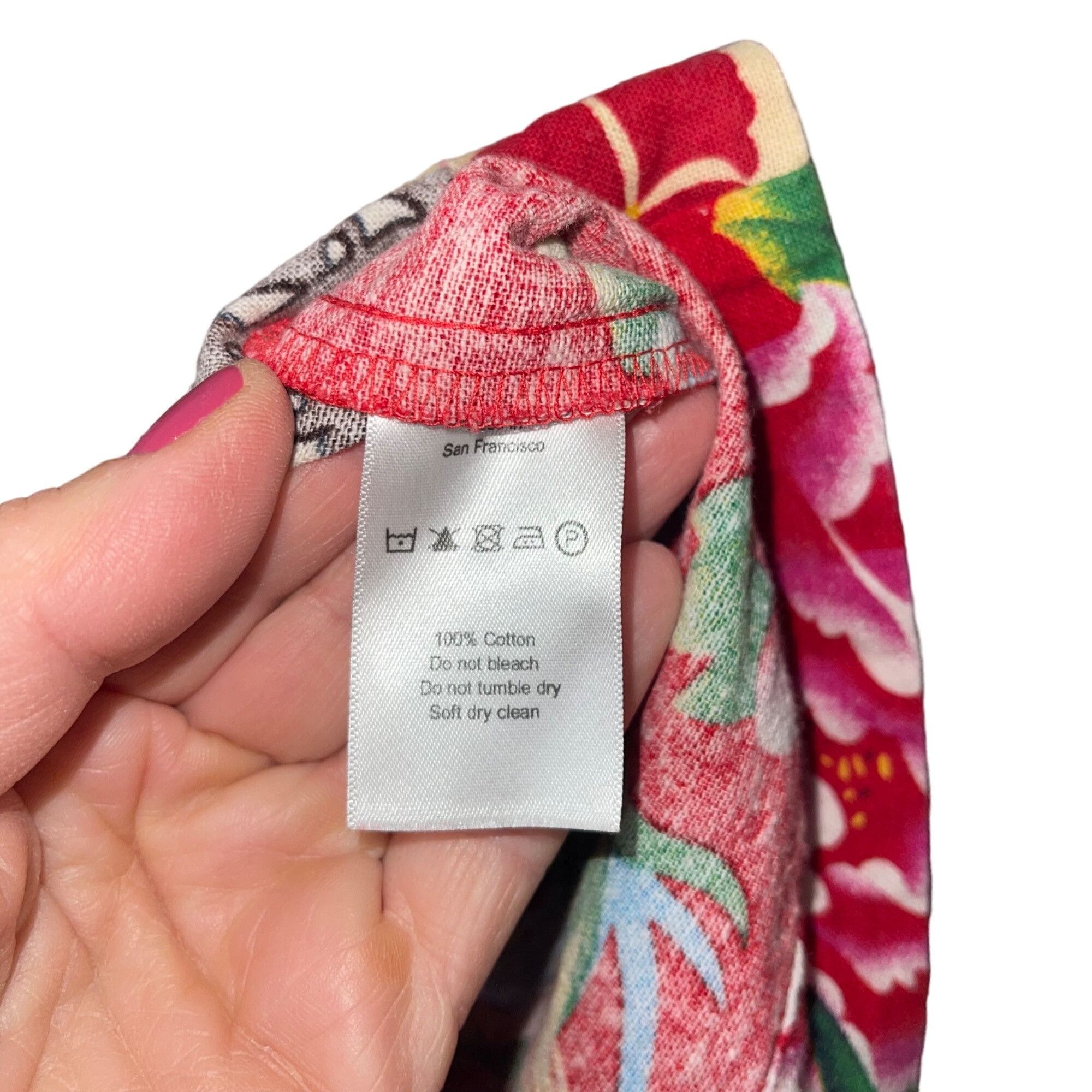 Benjimu Womens Pajama Set Size Small Multicolor Mixed Print