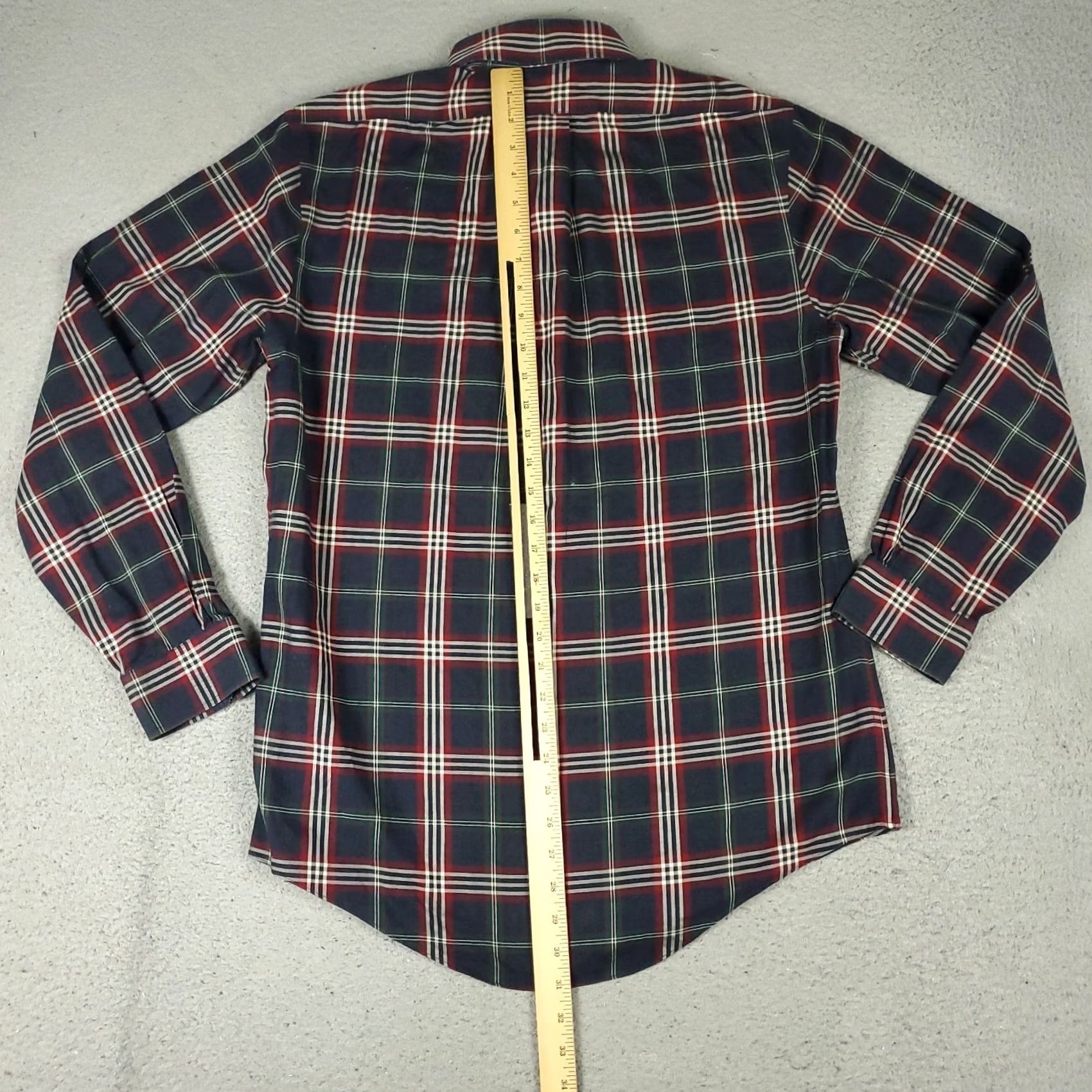 Brooks Brothers Brooks Brothers Shirt Mens Medium Blue Plaid Regent Button Up Long Sleeve Size US M / EU 48-50 / 2 - 3 Thumbnail