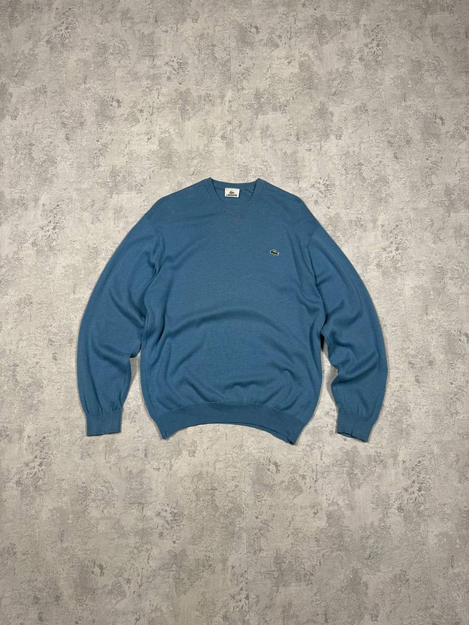 Vintage Lacoste y2k Blue Sweater Size 5