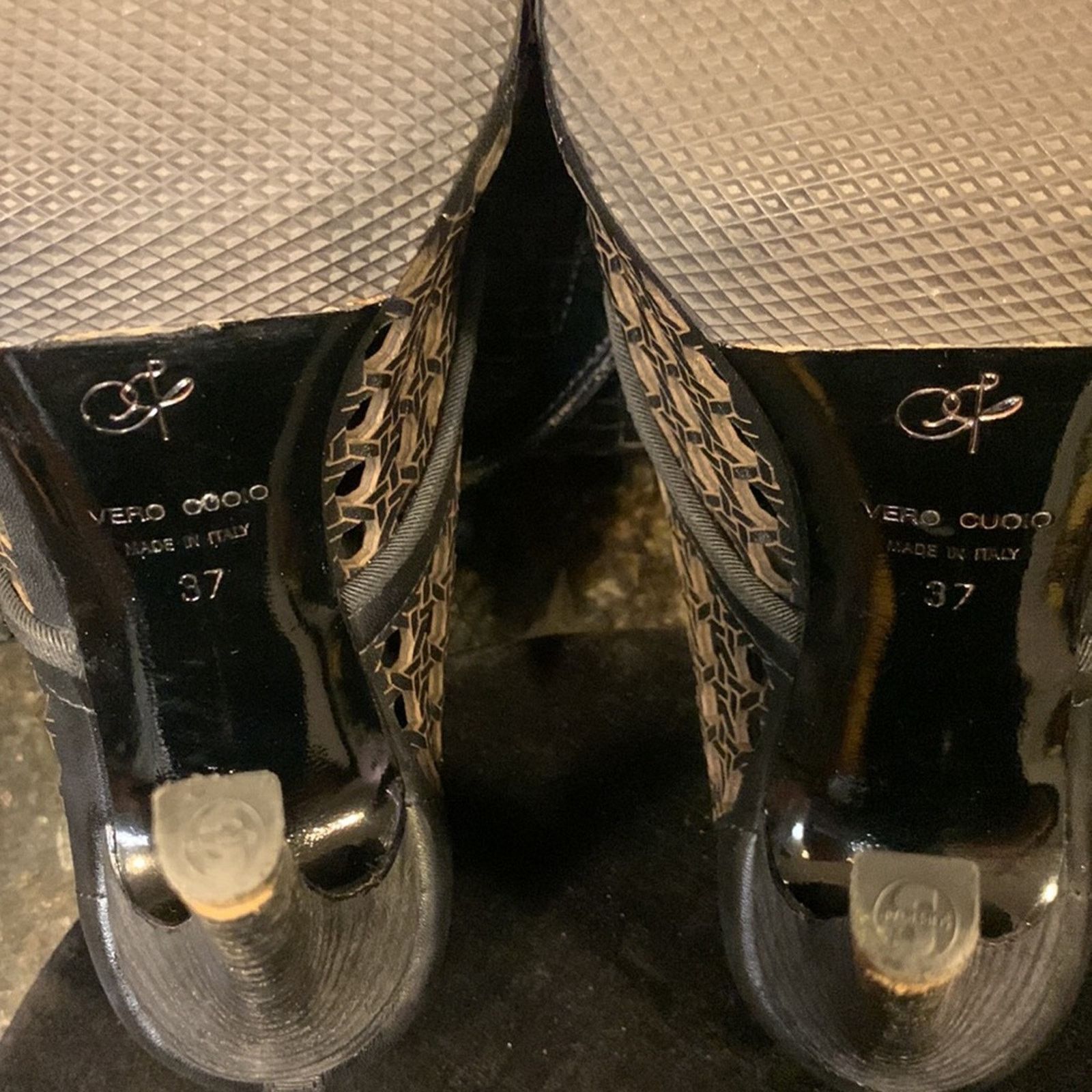 Proenza Schouler Proenza Schouler runway black cage woven open toe sexy shoes Size US 7 / IT 37 - 6 Thumbnail