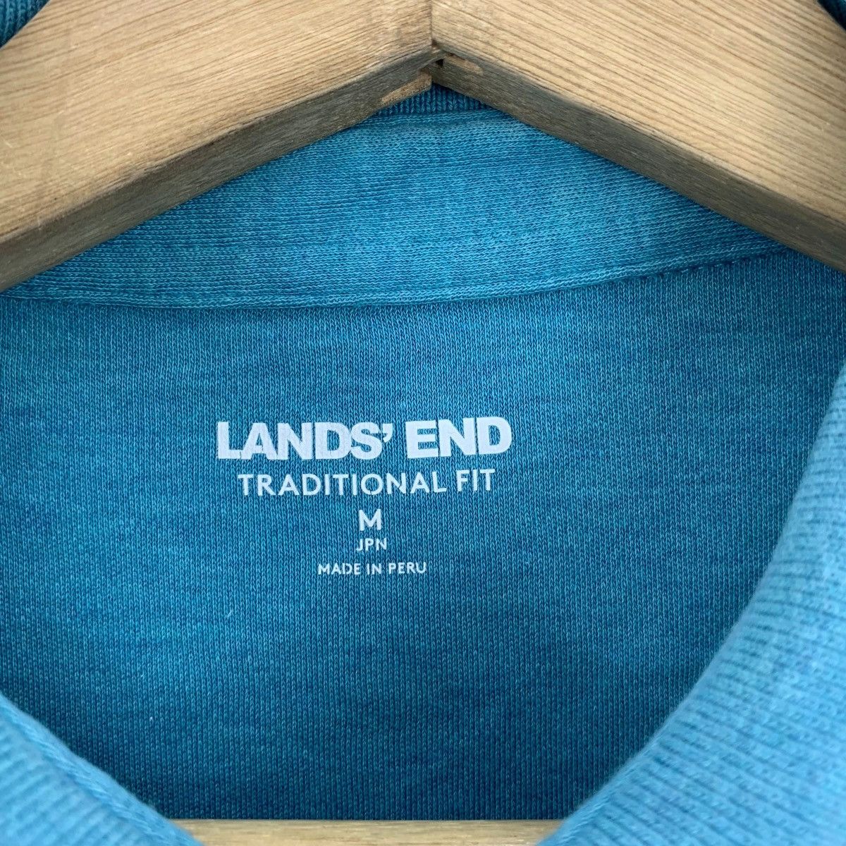 Lands' End Vintage LANDS’ END Dog Embroidered Logo Polo Tee Shirt Top Size M / US 6-8 / IT 42-44 - 7 Thumbnail