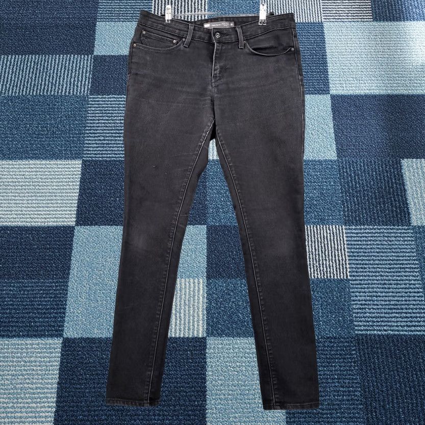 Levi's Levi's Jeans Womens Skinny Leg Dark Wash Black Denim 30 Modern Rise Size 30" / US 8 / IT 44 - 1 Thumbnail