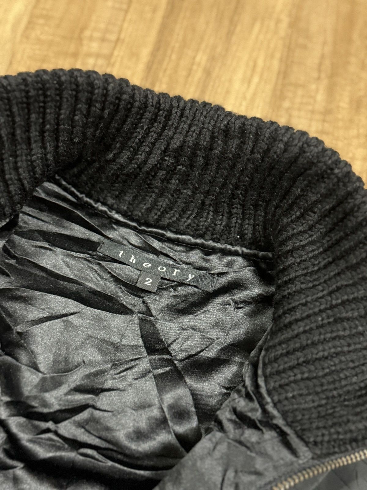 Theory THEORY KNIT SLEEVE JACKET Size M / US 6-8 / IT 42-44 - 2 Thumbnail