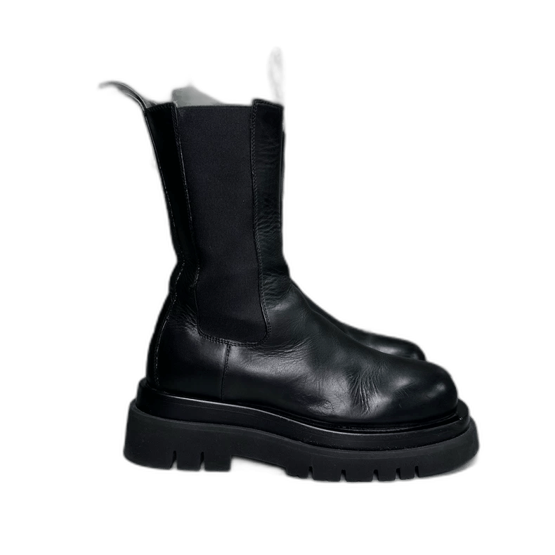Bottega Veneta Thick-soled Black Chelsea Boots Size 36 Size US 6 / IT 36 - 1 Thumbnail