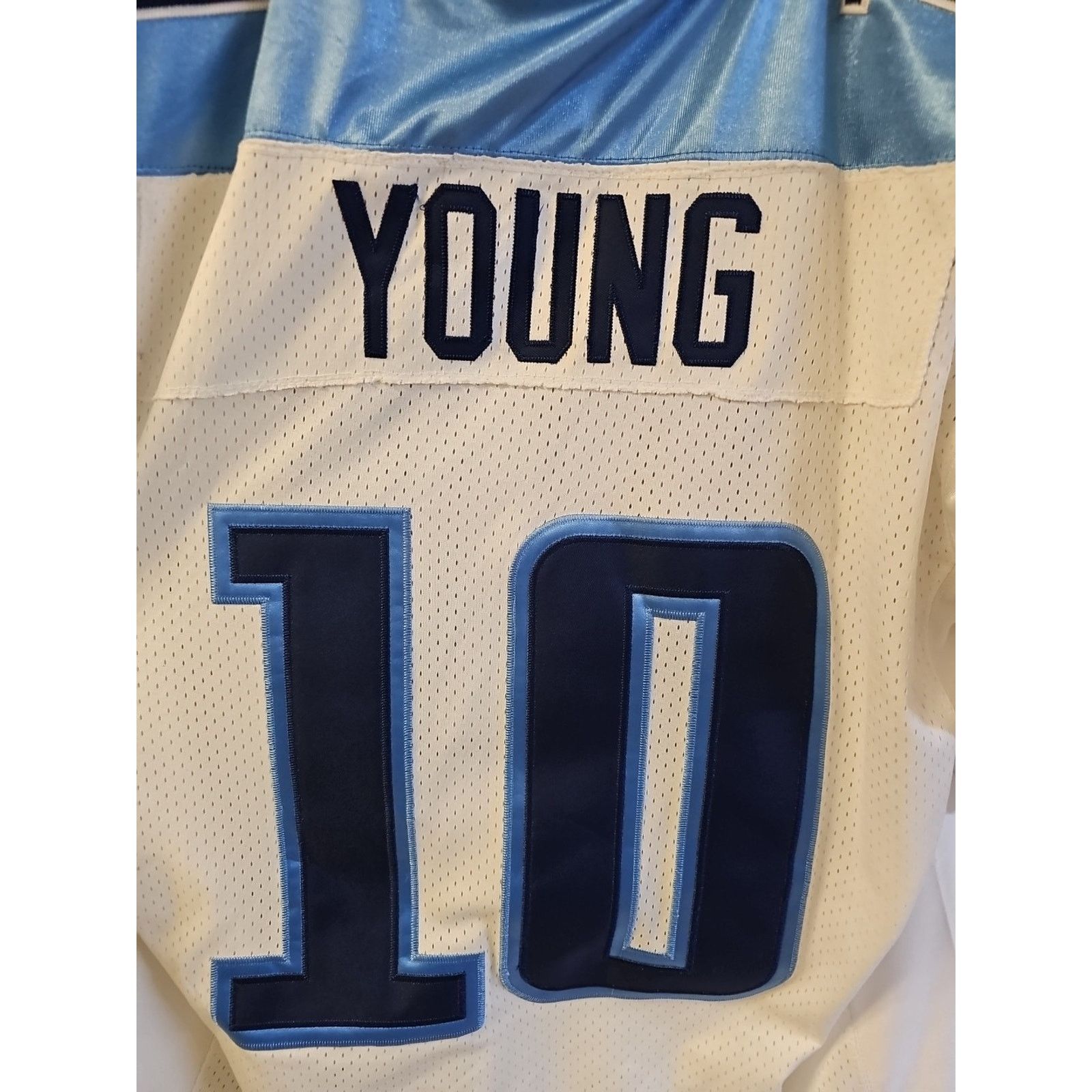 Reebok Tennessee Titans #10 Vince Young Reebok Jersey Size 50 Size US XXL / EU 58 / 5 - 10 Thumbnail