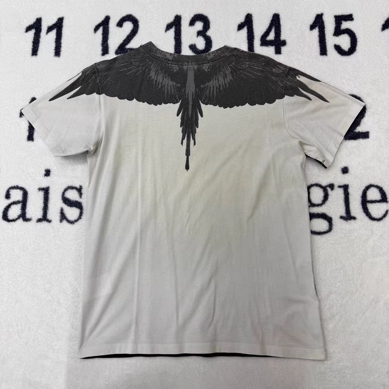 Marcelo Burlon White Wings Short Sleeve T-shirt Q10 Size US XS / EU 42 / 0 - 2 Thumbnail